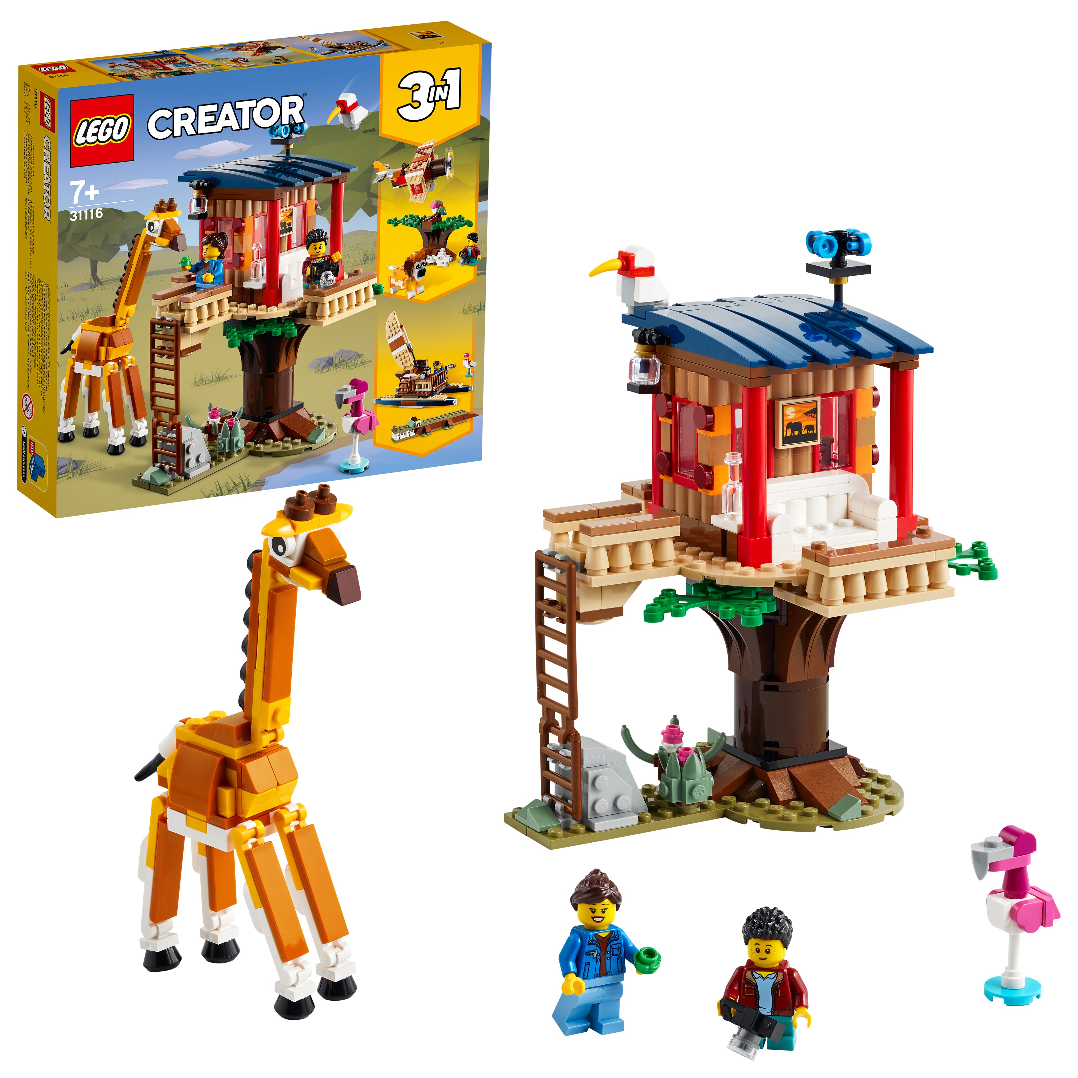 LEGO® Creator 3in1 Safari Wildlife Tree House 31116 Default Title