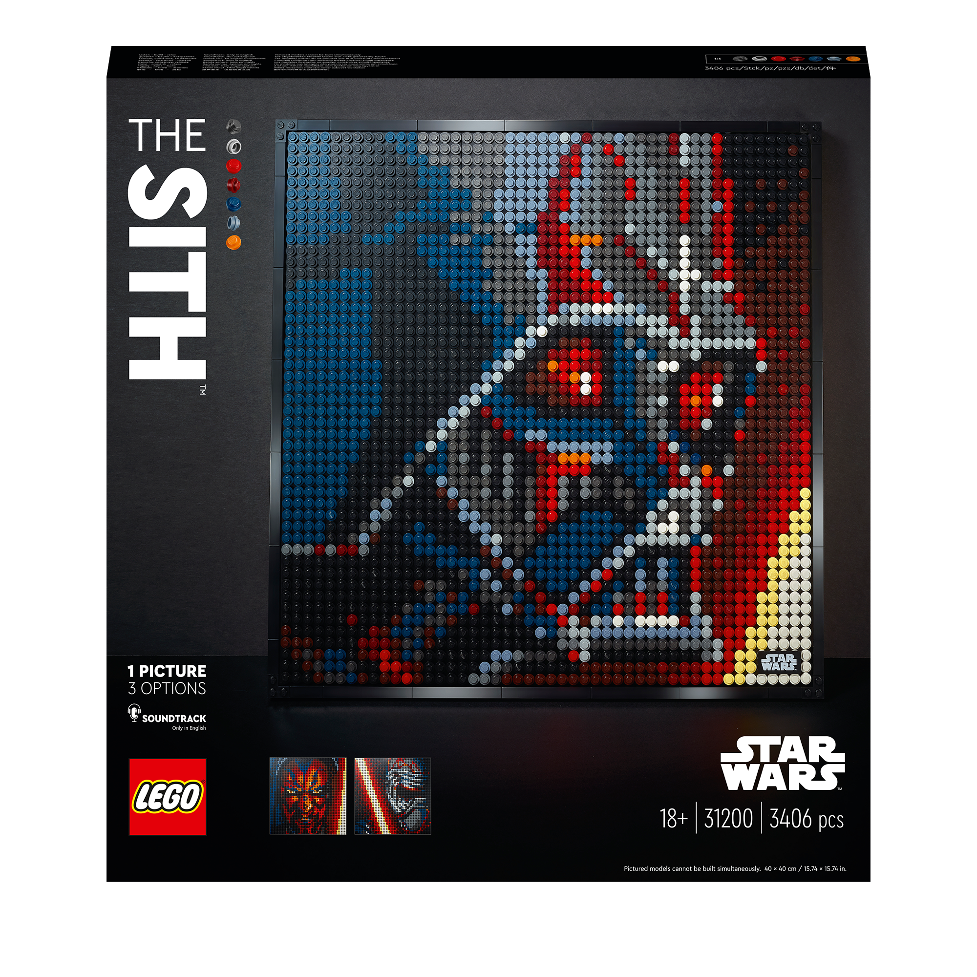LEGO® Art Star Wars The Sith Building Set 31200 Default Title