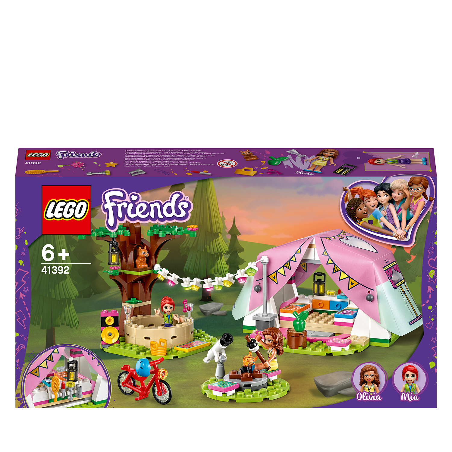 LEGO® Friends Nature Glamping Camping Set 41392 Default Title