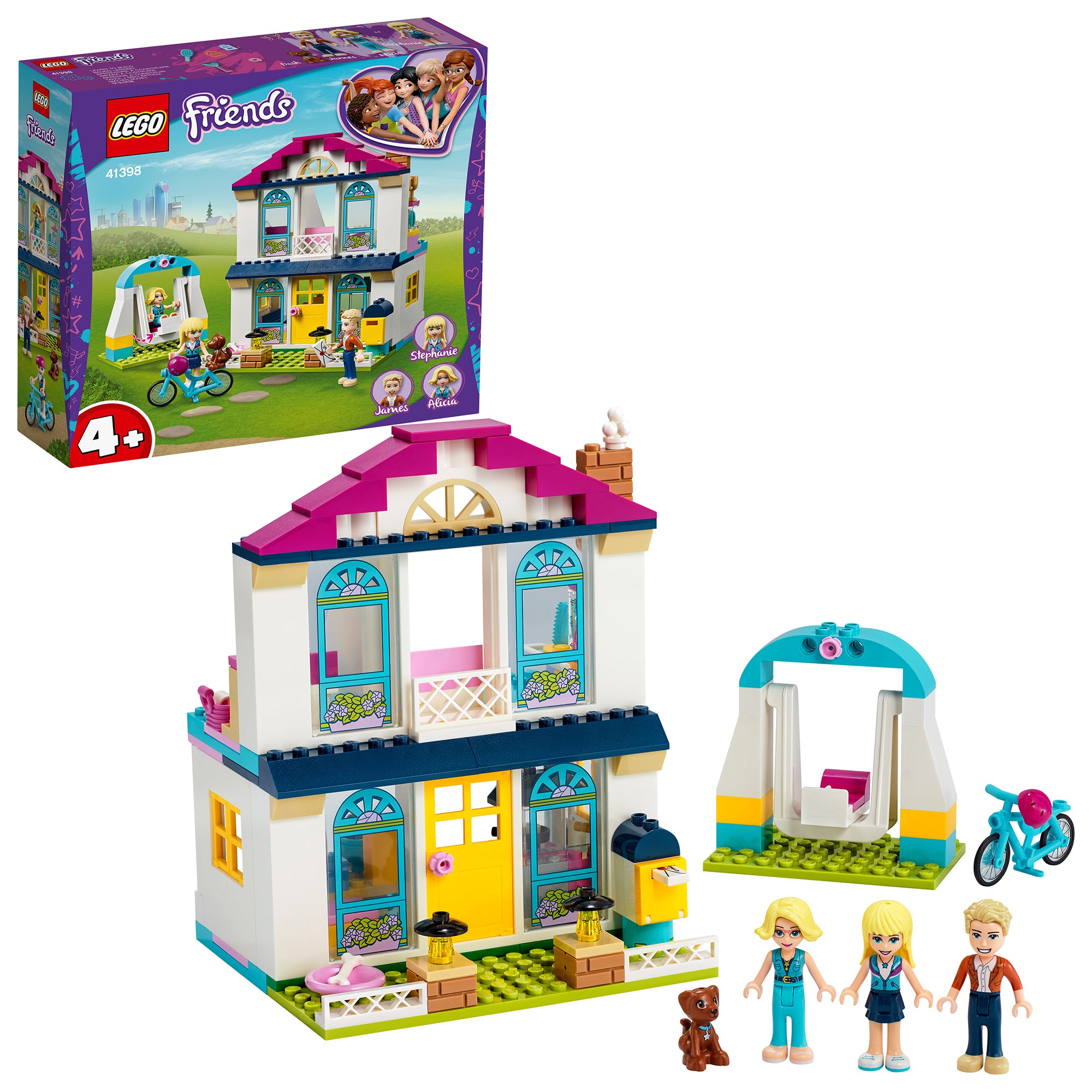 LEGO® Friends 4+ Stephanie's House Play Set 41398 Default Title
