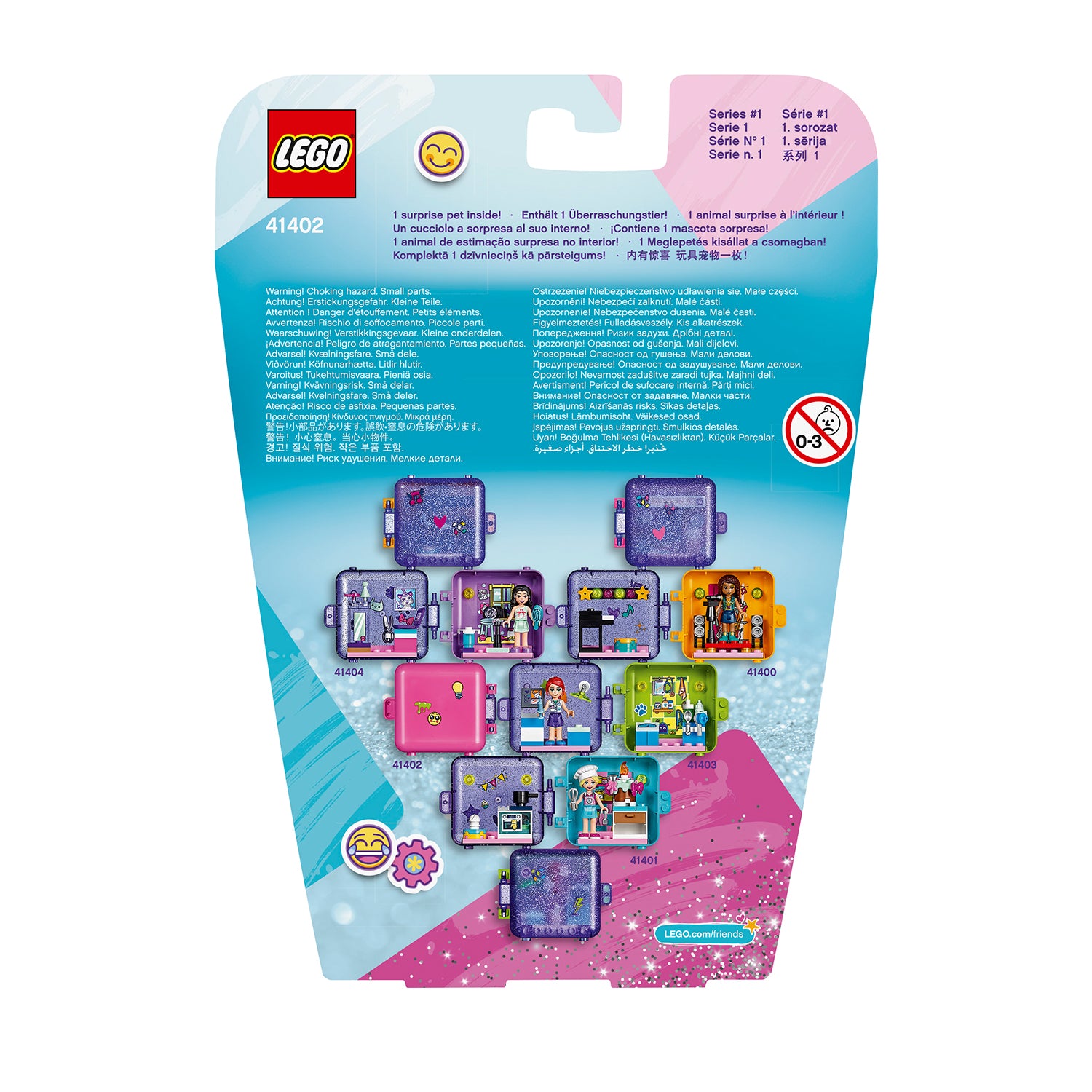 LEGO® Friends Olivia's Play Cube Set Series 1 41402 Default Title
