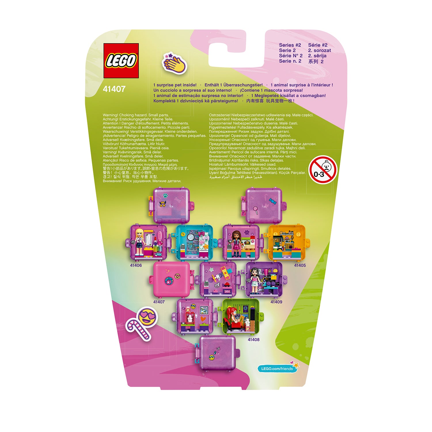 LEGO® Friends Olivia's Shopping Play Cube Set 41407 Default Title