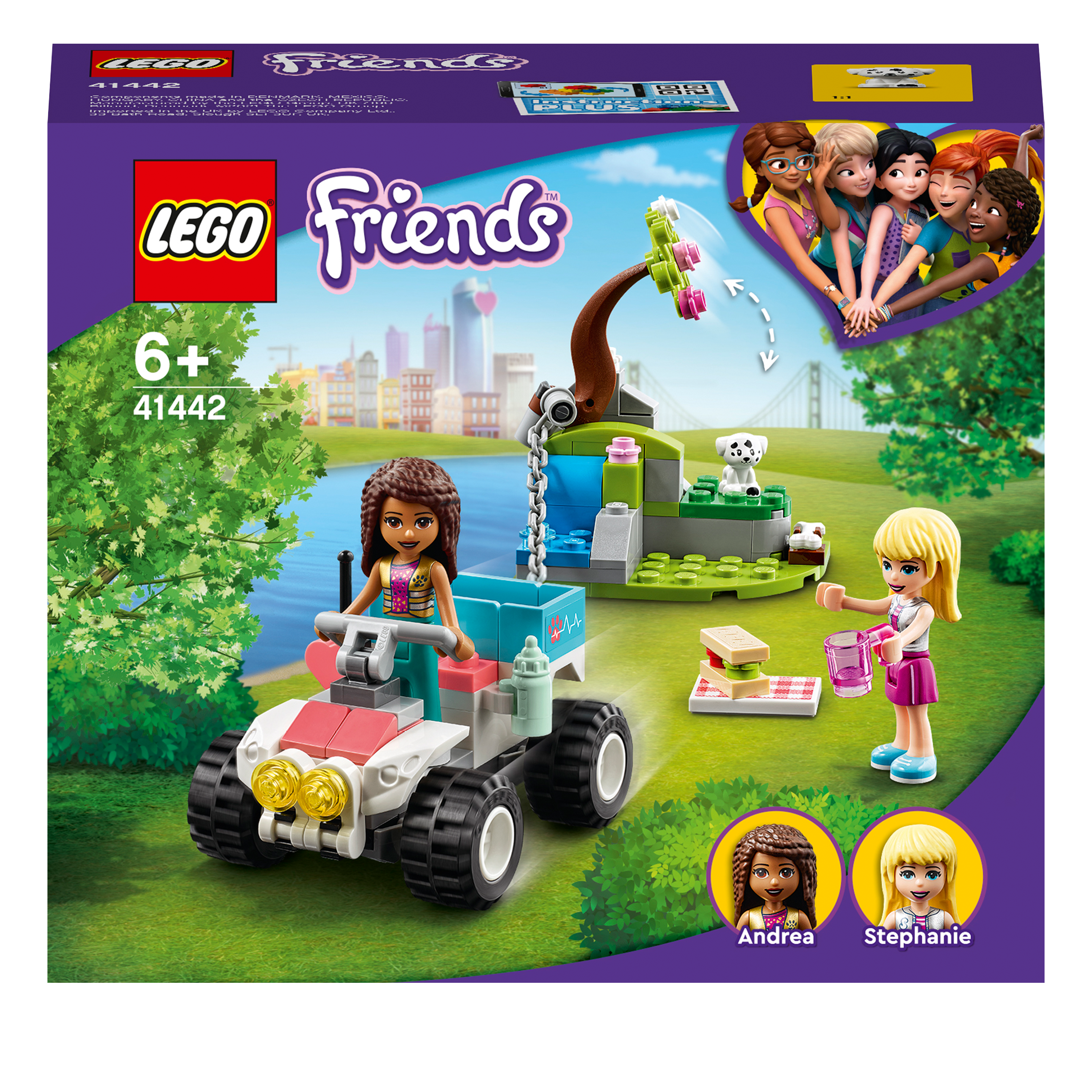 LEGO® Friends Vet Clinic Rescue Buggy Playset 41442 Default Title