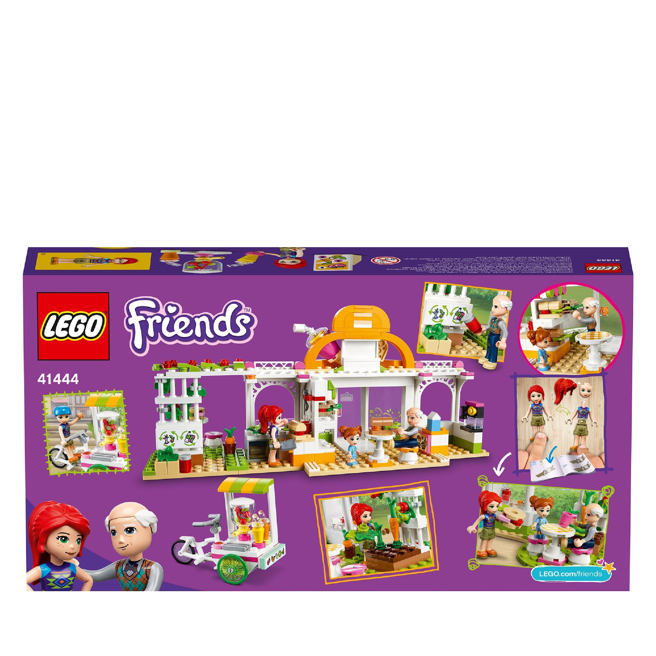 LEGO Friends Organic Café & City Park Review