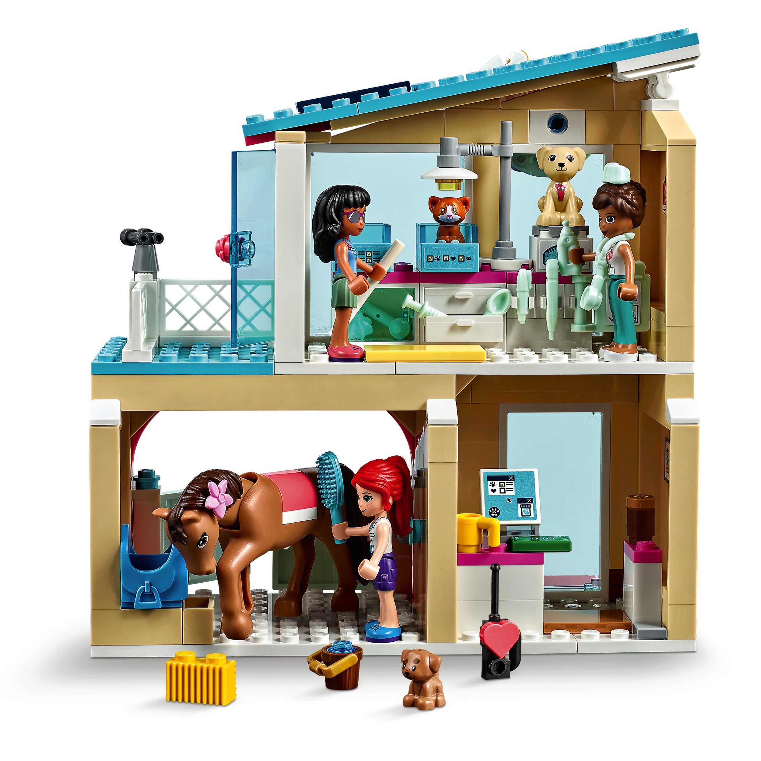 LEGO® Friends Heartlake City Vet Clinic Toy 41446 Default Title