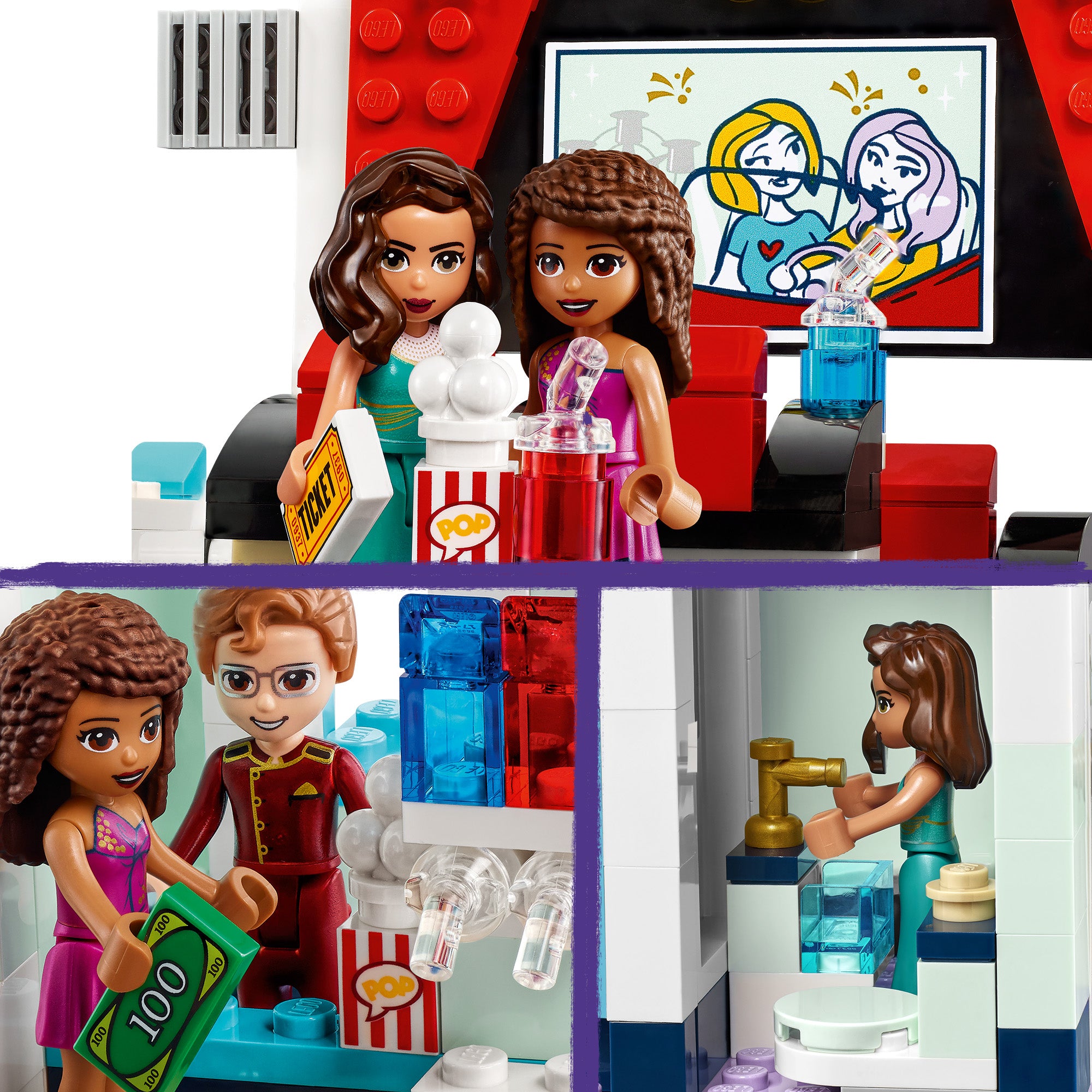 LEGO® Friends Heartlake City Movie Theater Toy  41448 Default Title