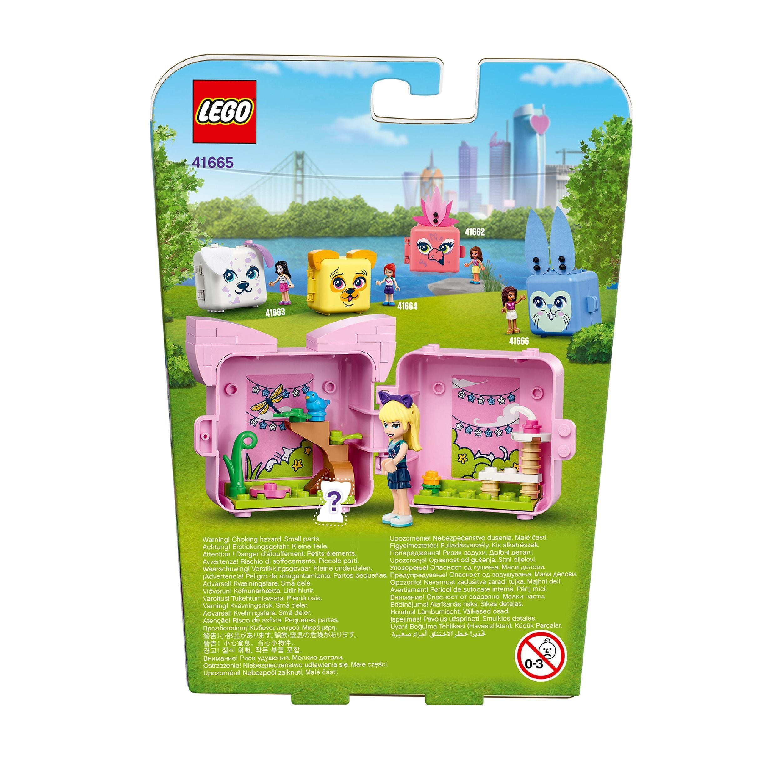 LEGO® Friends Stephanie’s Cat Cube Playset 41665 Default Title