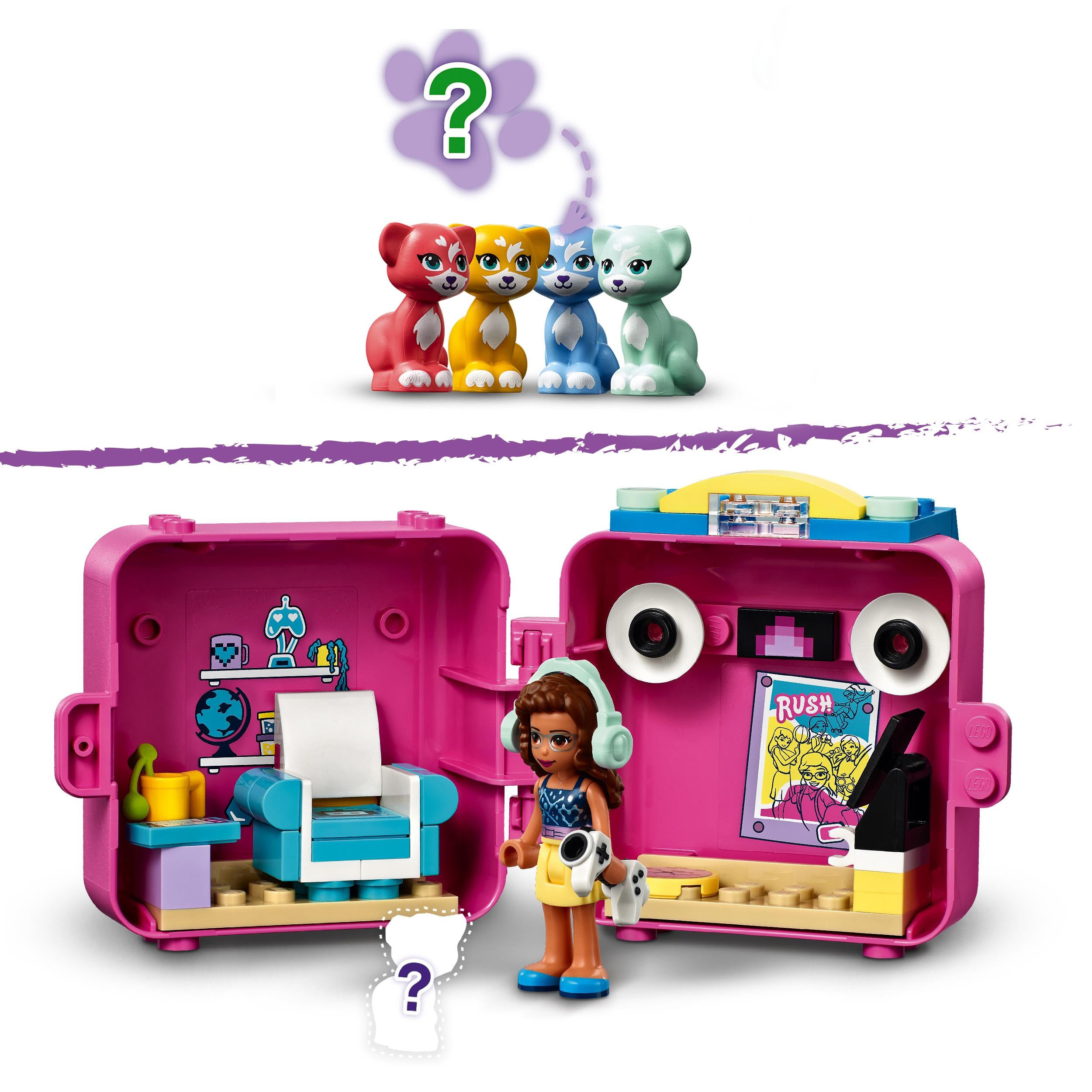 LEGO® Friends Olivia's Gaming Cube Play Set 41667 Default Title