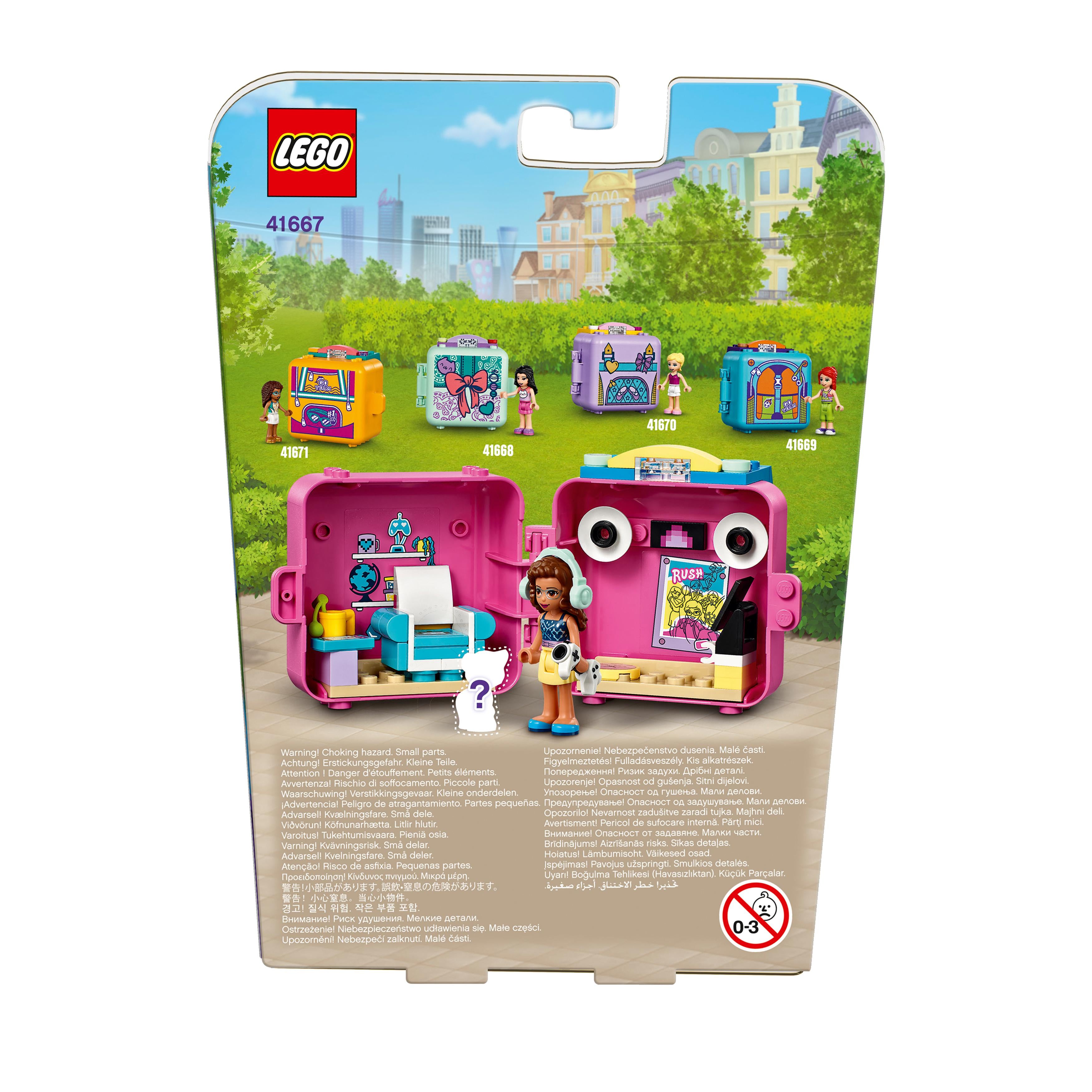 LEGO® Friends Olivia's Gaming Cube Play Set 41667 Default Title