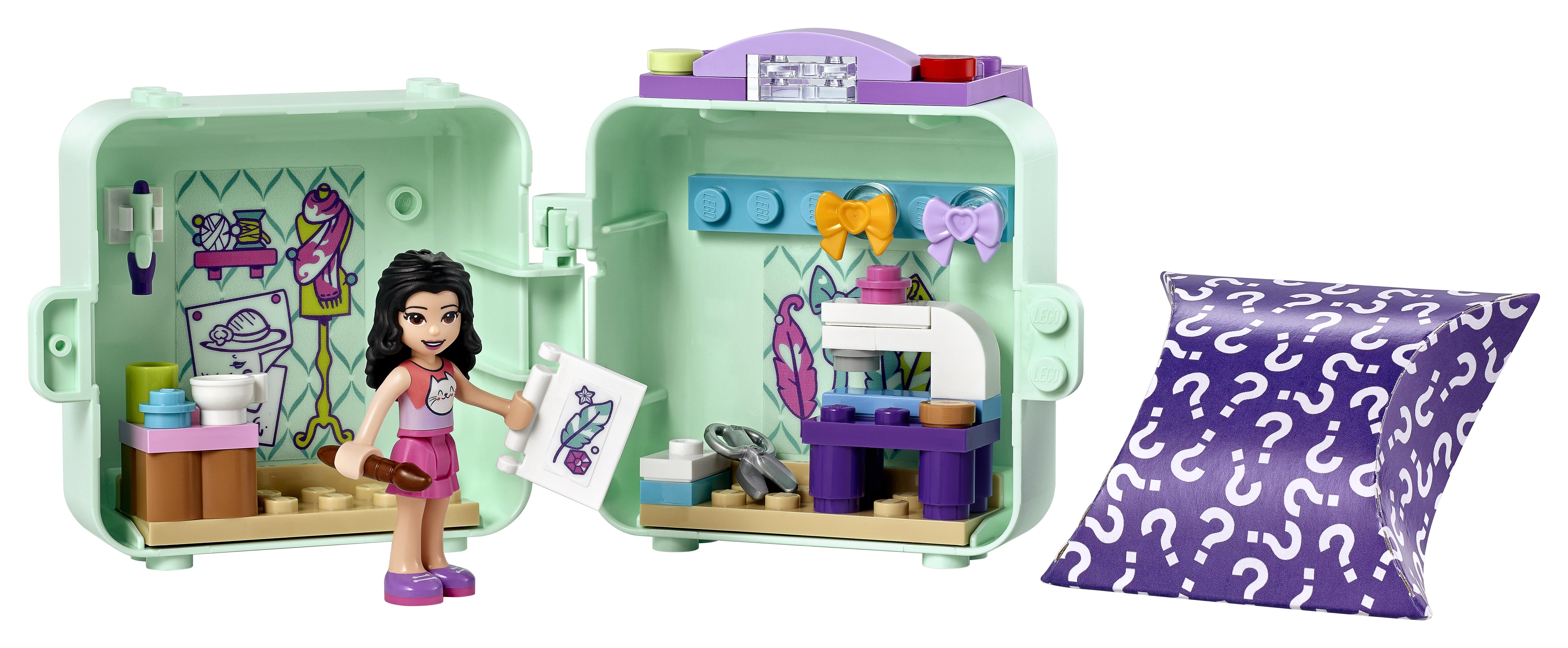 LEGO® Friends Emma’s Fashion Cube Play Set 41668 Default Title