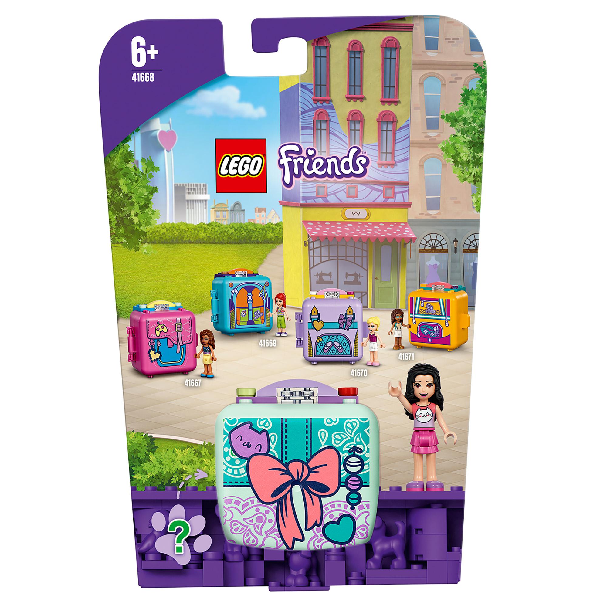 LEGO® Friends Emma’s Fashion Cube Play Set 41668 Default Title