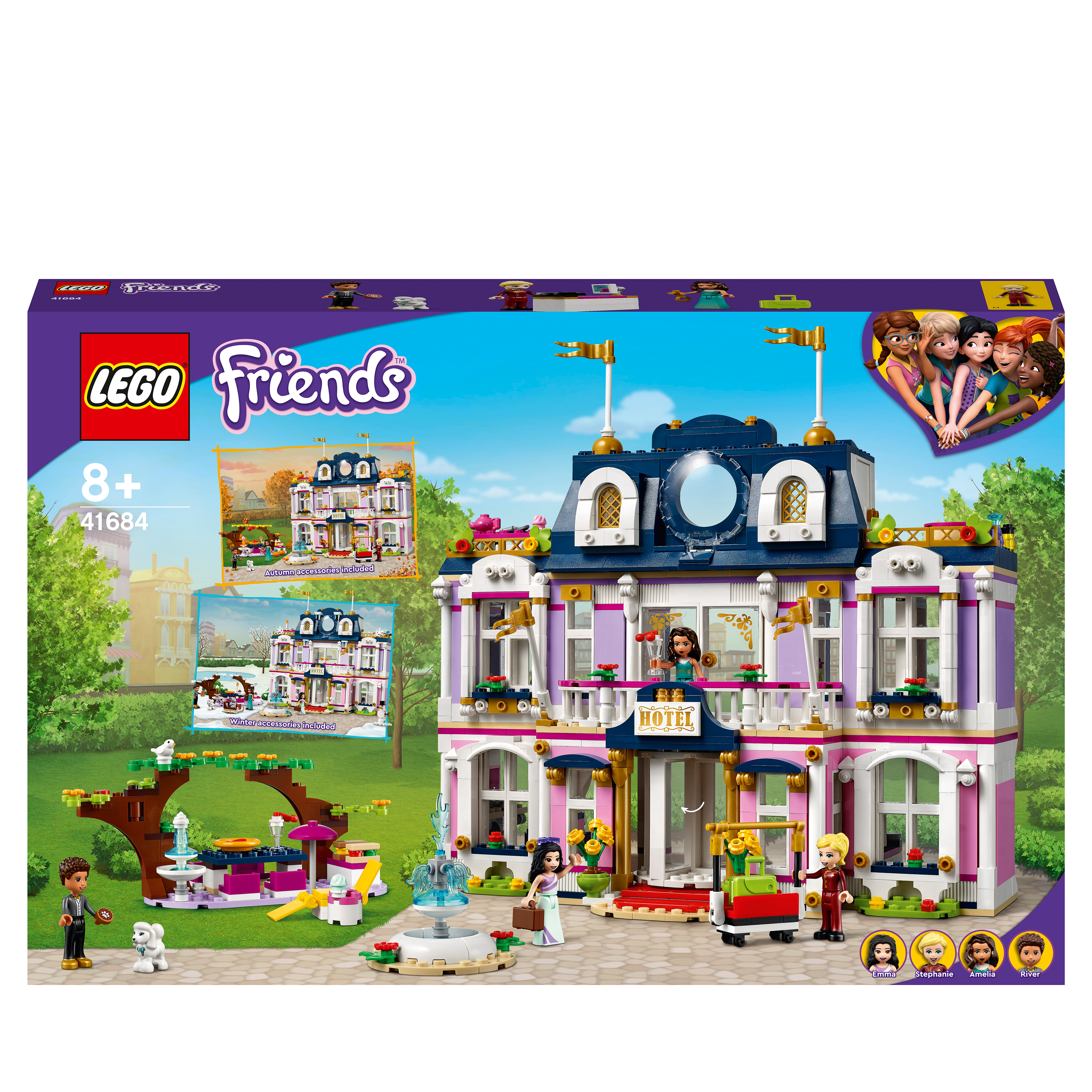 LEGO® Friends Heartlake City Grand Hotel Set 41684 Default Title