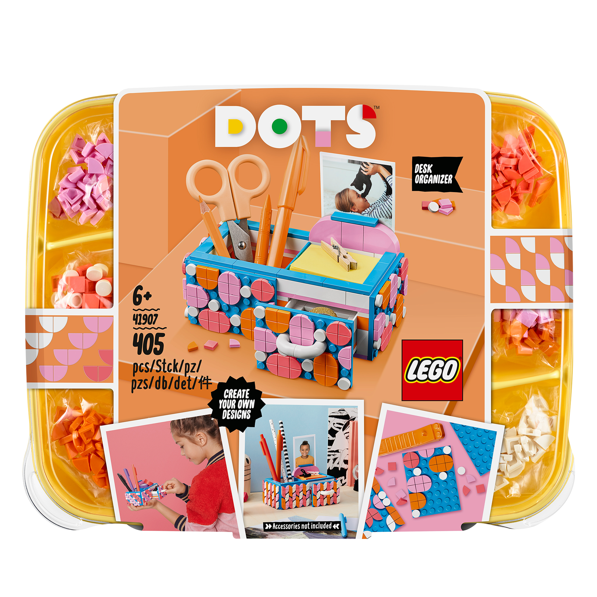 DOTS Desk Organiser Arts & Crafts Set by LEGO® 41907 Default Title