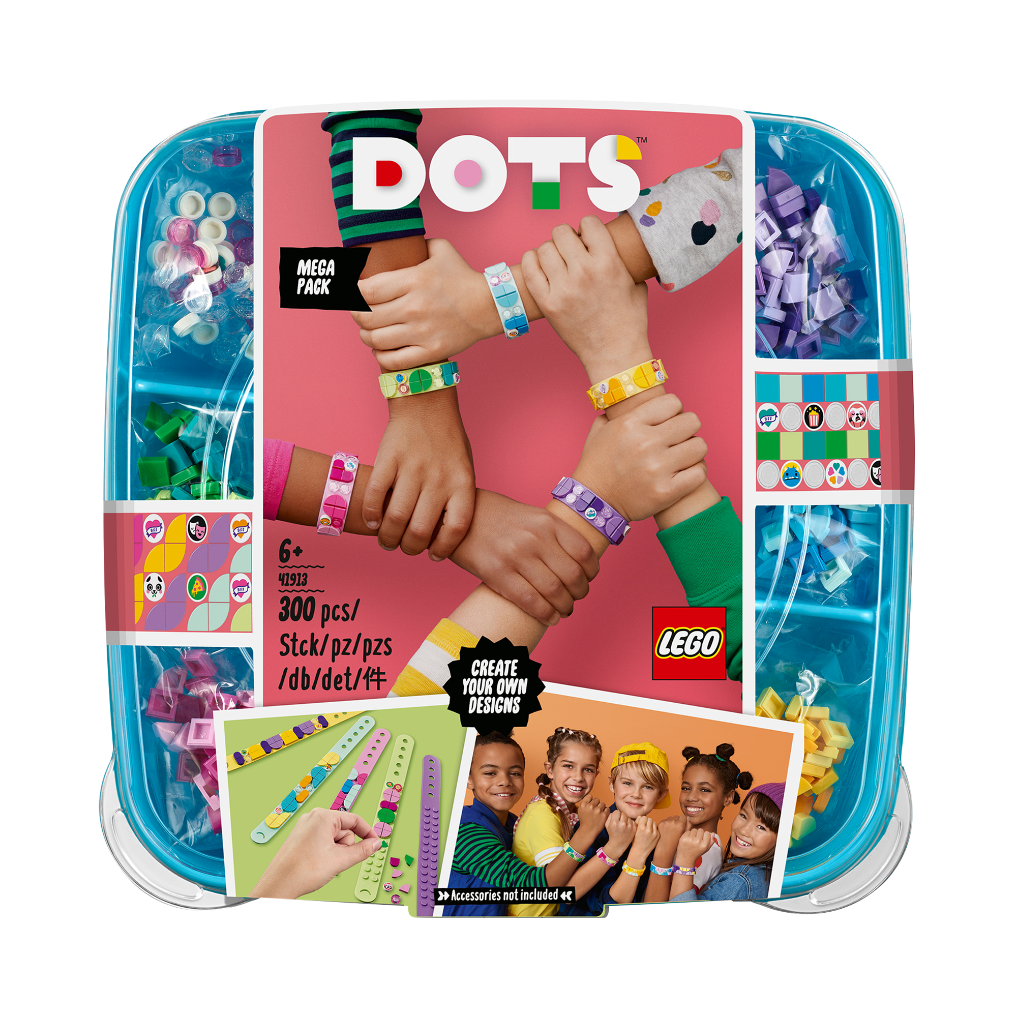 LEGO® DOTS Bracelet Mega Pack Jewellery Set 41913 Default Title