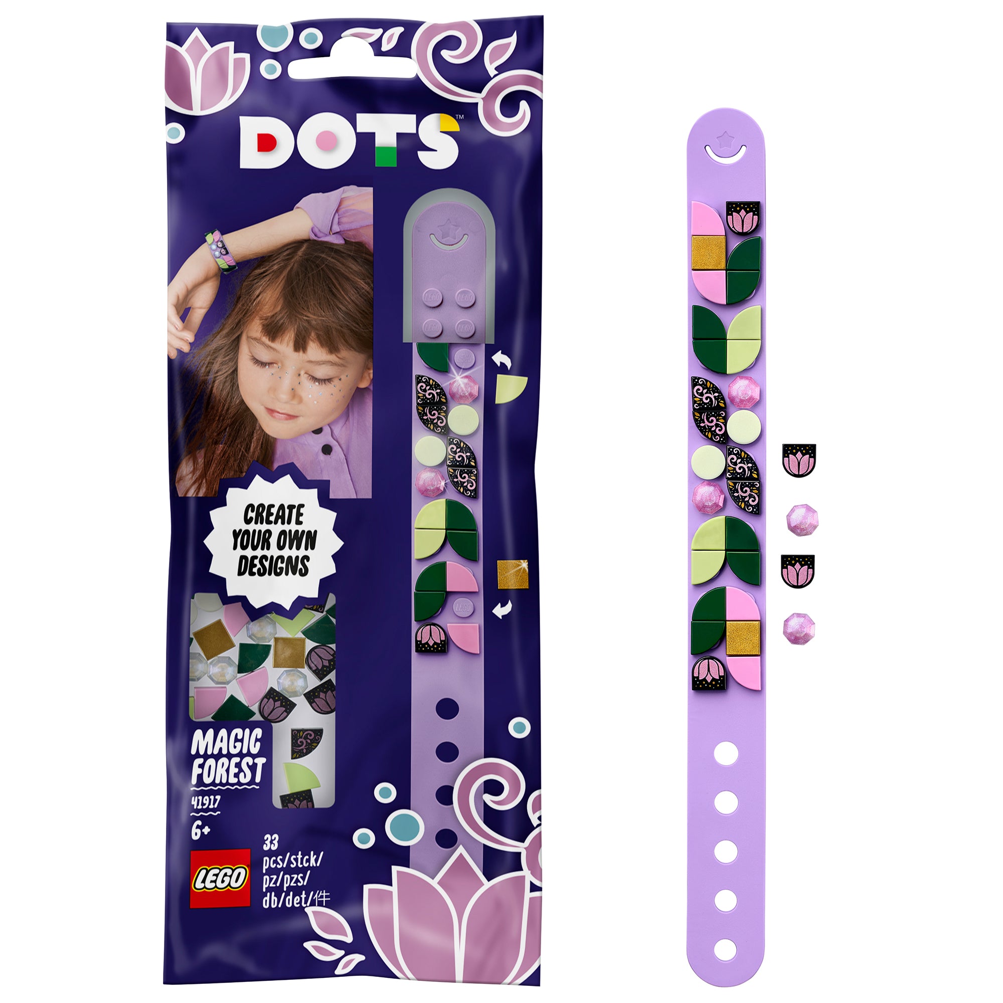 DOTS Magic Forest Bracelet Beads Set by LEGO® 41917 Default Title