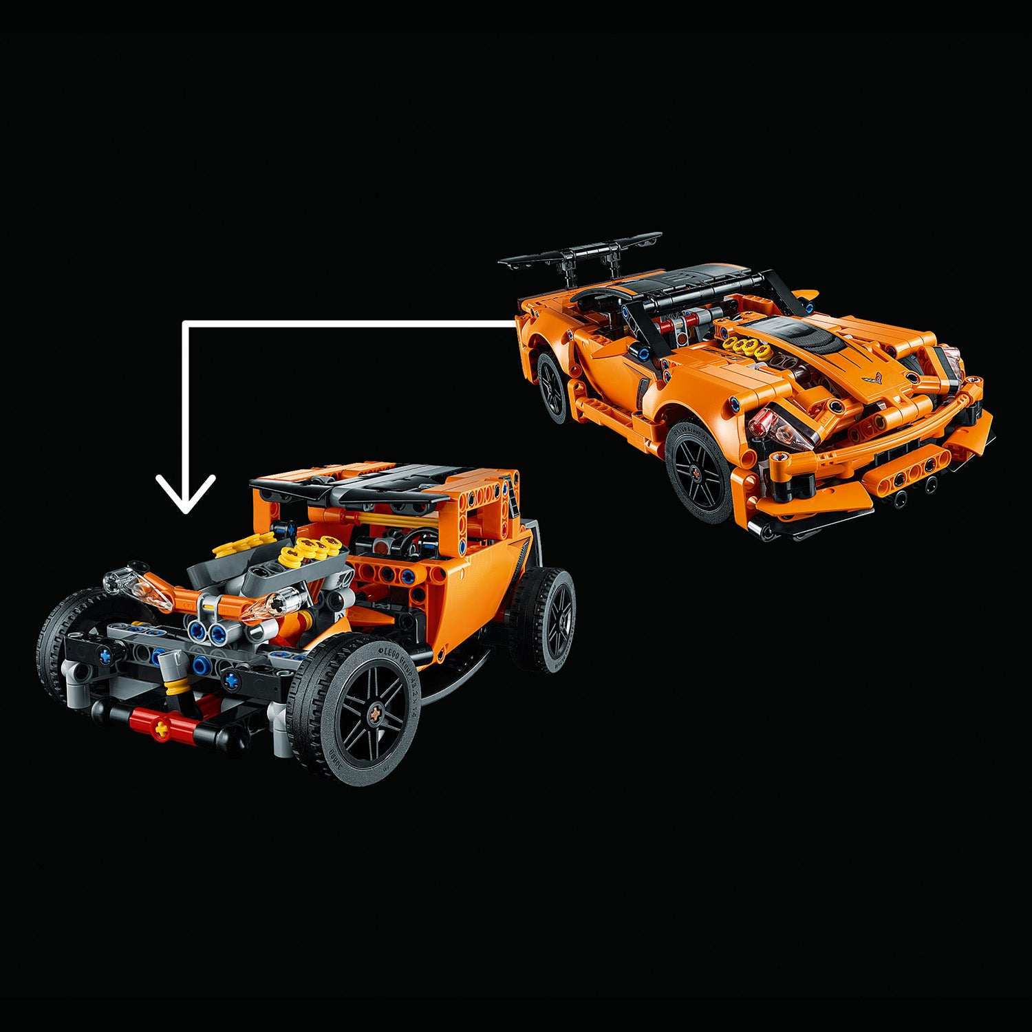LEGO® Technic Chevrolet Corvette ZR1Car Set 42093 Default Title