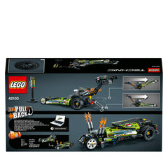 LEGO® Technic Dragster Car Toy 2in1 Set 42103 Default Title