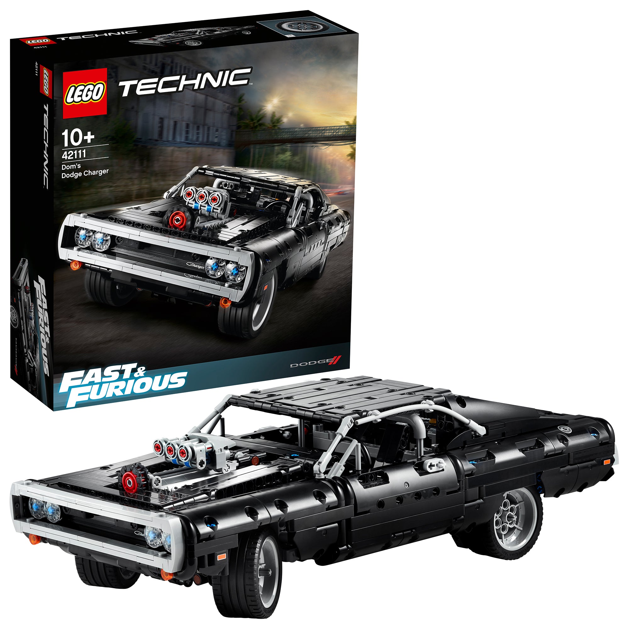 LEGO® Technic Dom's Dodge Charger F&F Set 42111 Default Title