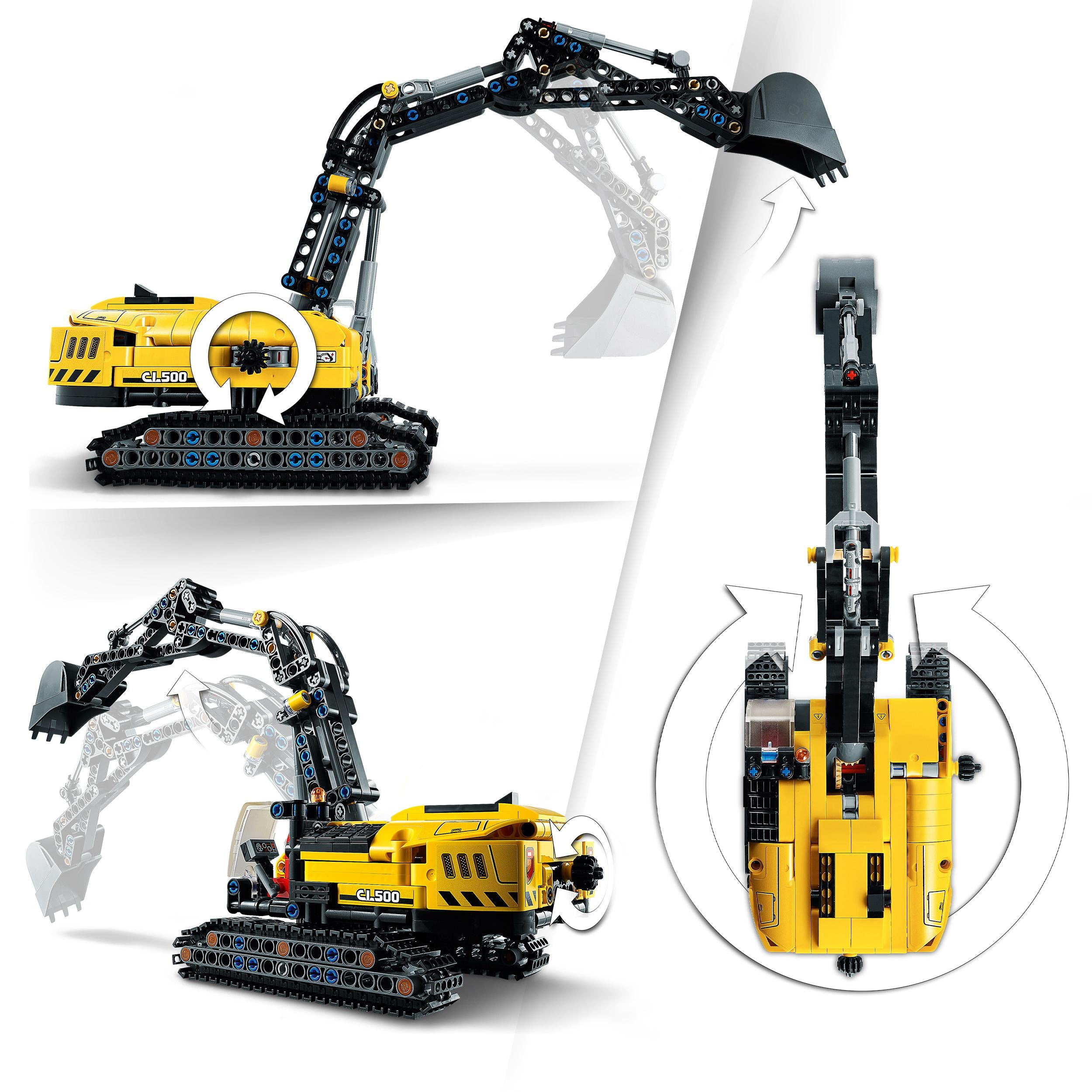 LEGO® Technic Heavy-Duty Excavator Building Set 42121 Default Title