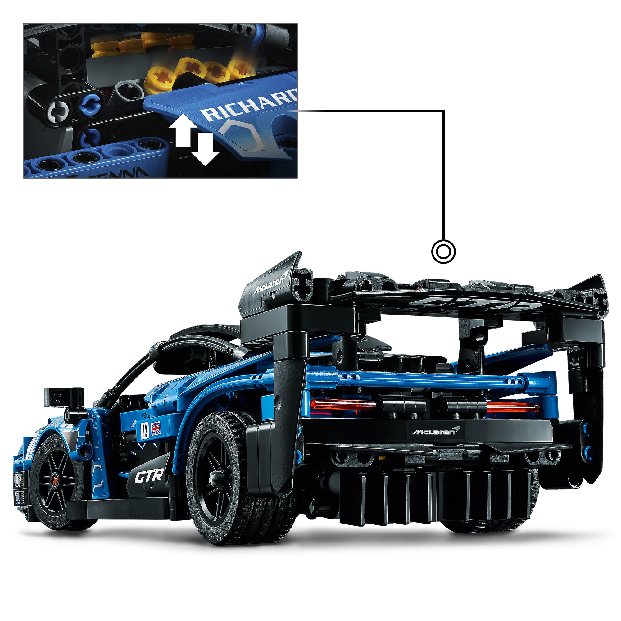 LEGO® Technic McLaren Senna GTR Toy Sports Car 42123 Default Title