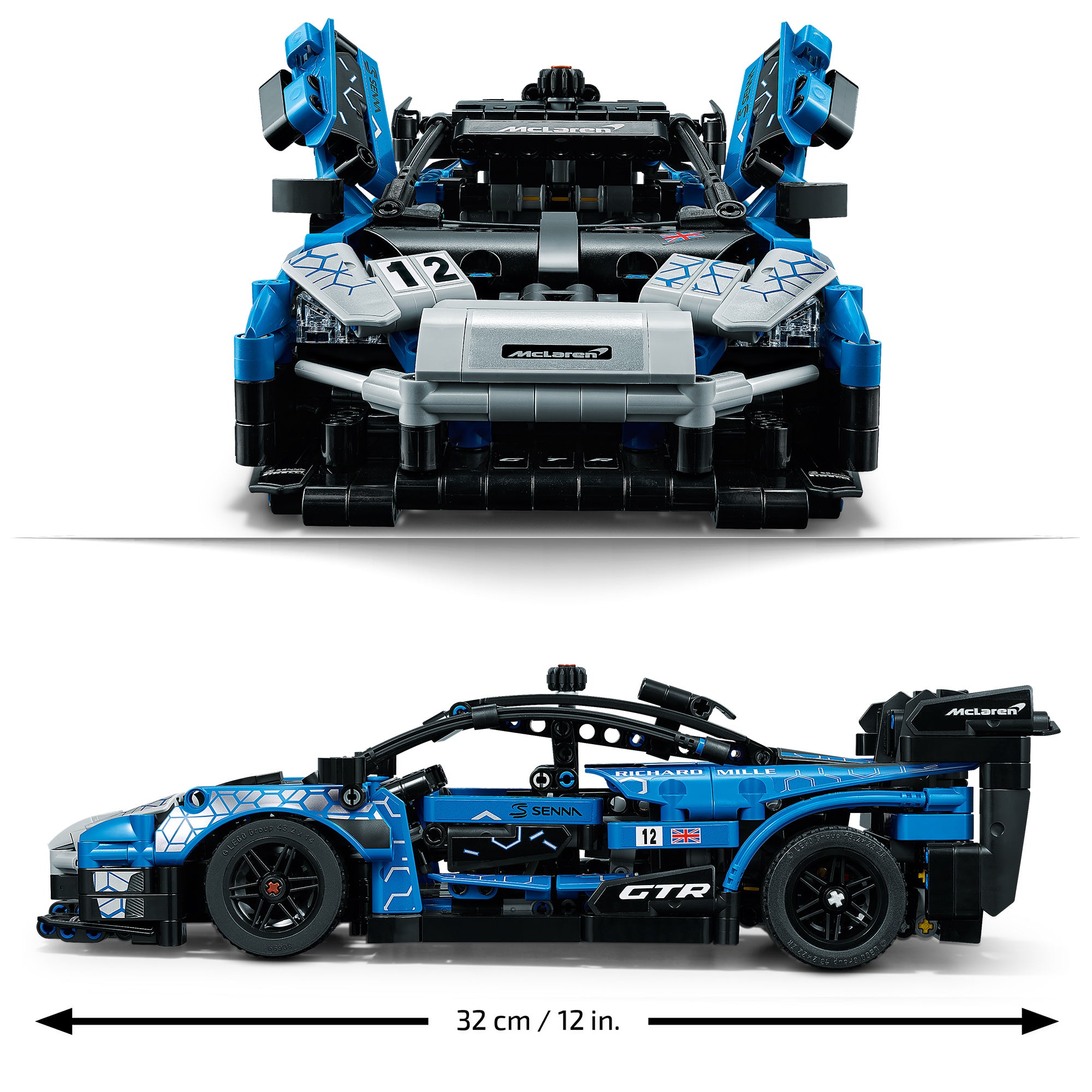 LEGO® Technic McLaren Senna GTR Toy Sports Car 42123 Default Title