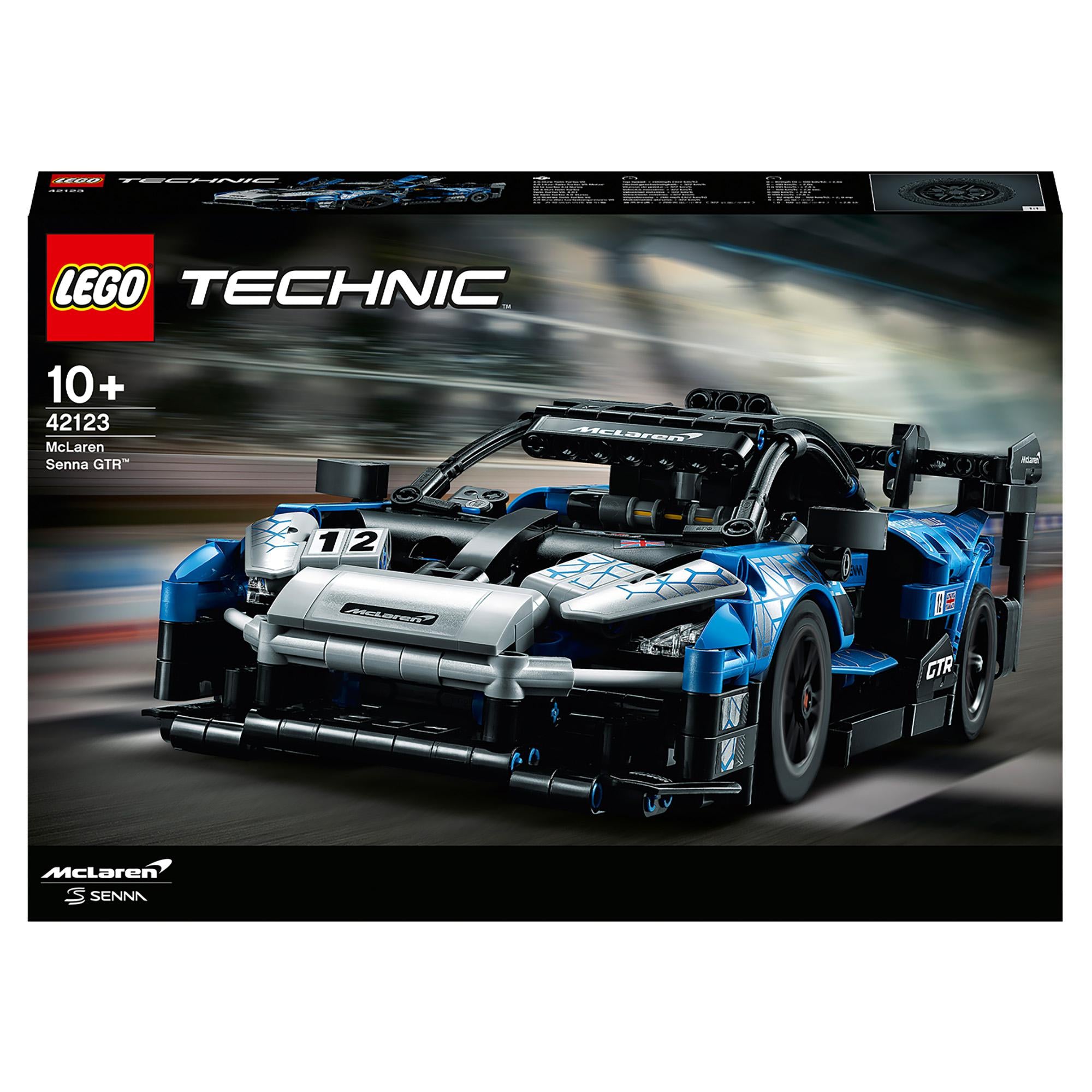 LEGO® Technic McLaren Senna GTR Toy Sports Car 42123 Default Title