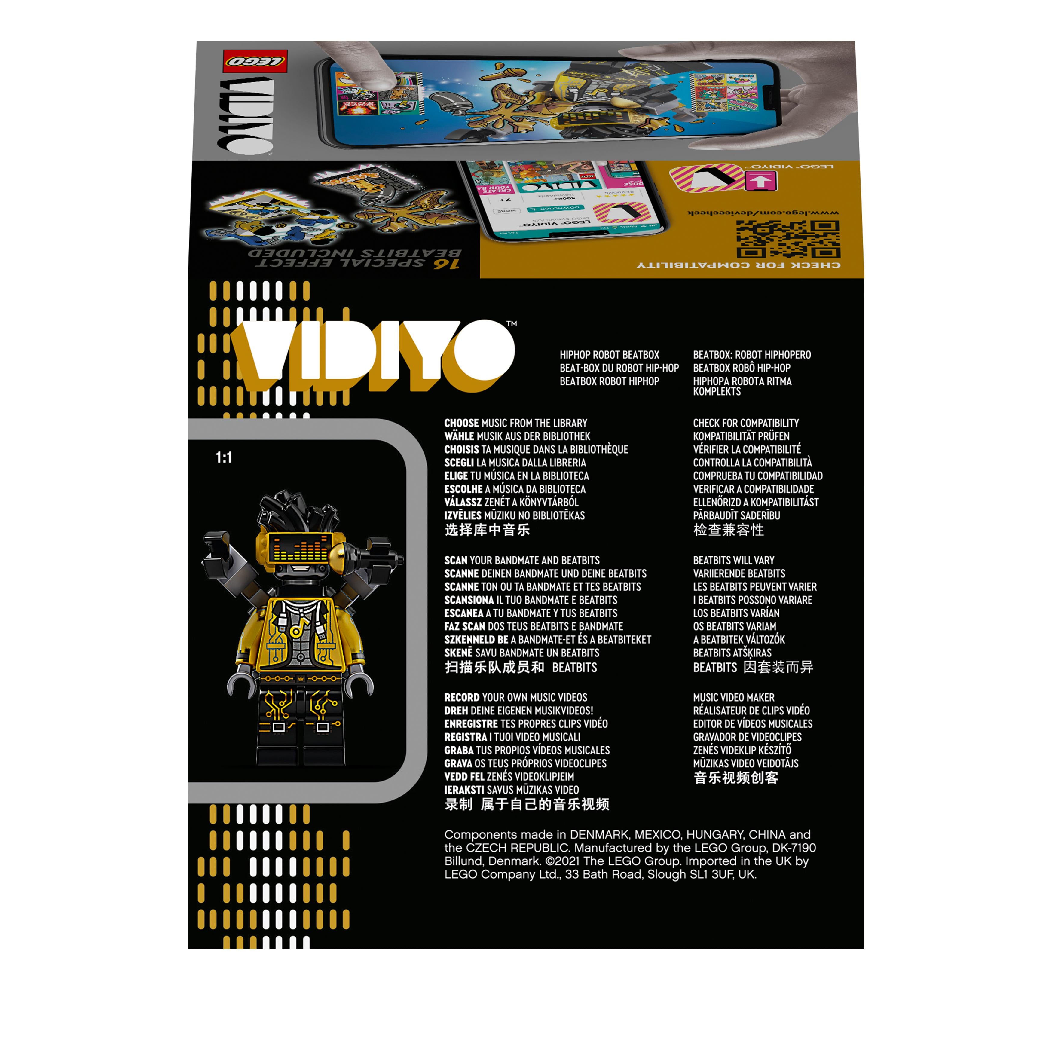 LEGO® VIDIYO HipHop Robot BeatBox Music Set 43107 Default Title