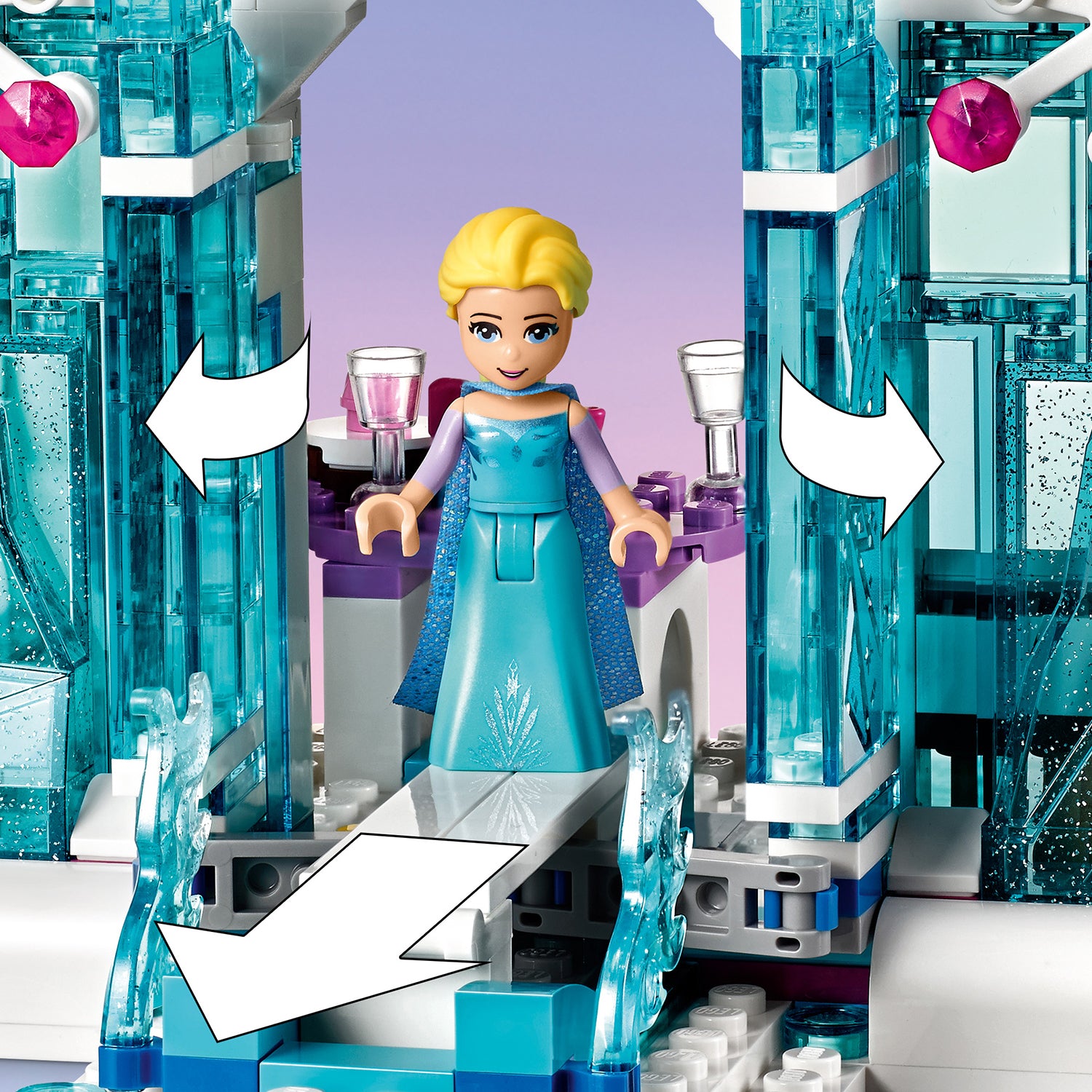 LEGO® Disney Frozen Elsa’s Magical Ice Palace 43172 Default Title