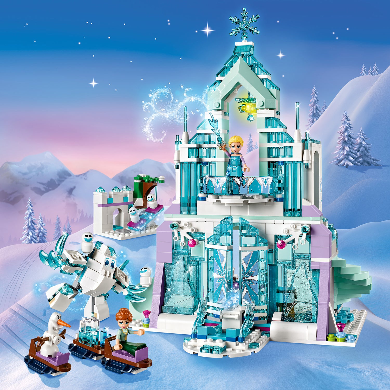 LEGO® Disney Frozen Elsa’s Magical Ice Palace 43172 Default Title