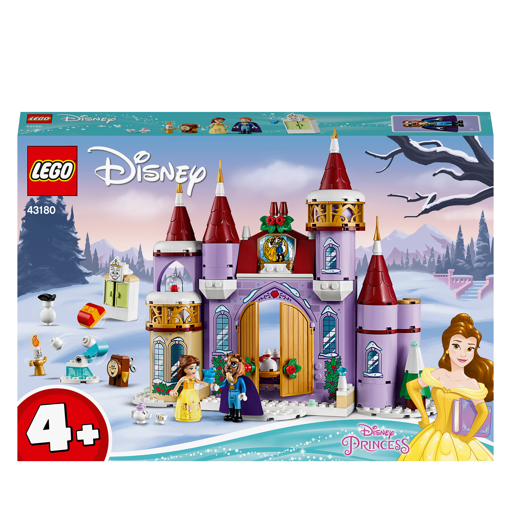 LEGO® Disney Princess Belle’s Castle Winter Toy 43180 Default Title