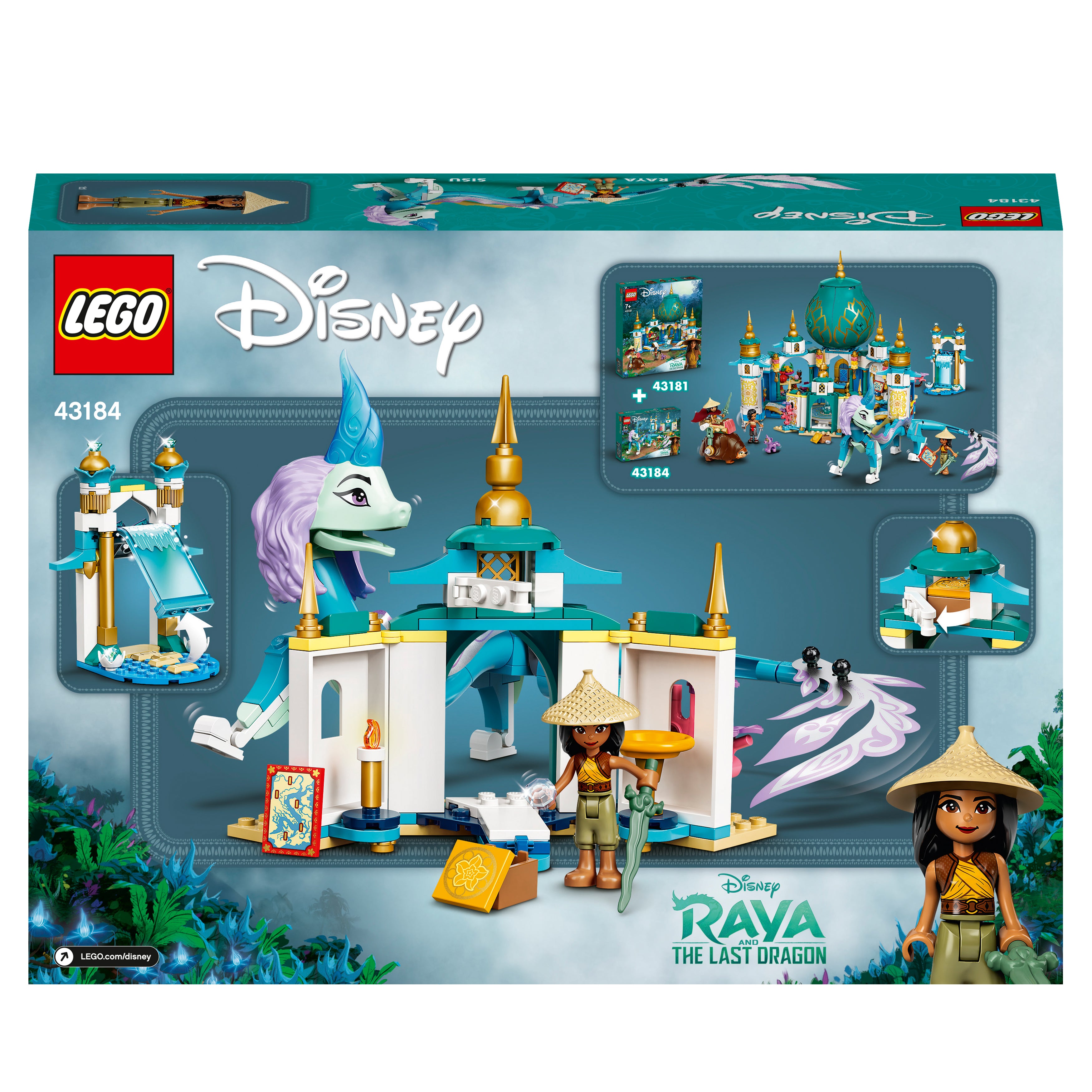 LEGO® Disney Raya and Sisu Dragon Playet 43184 Default Title