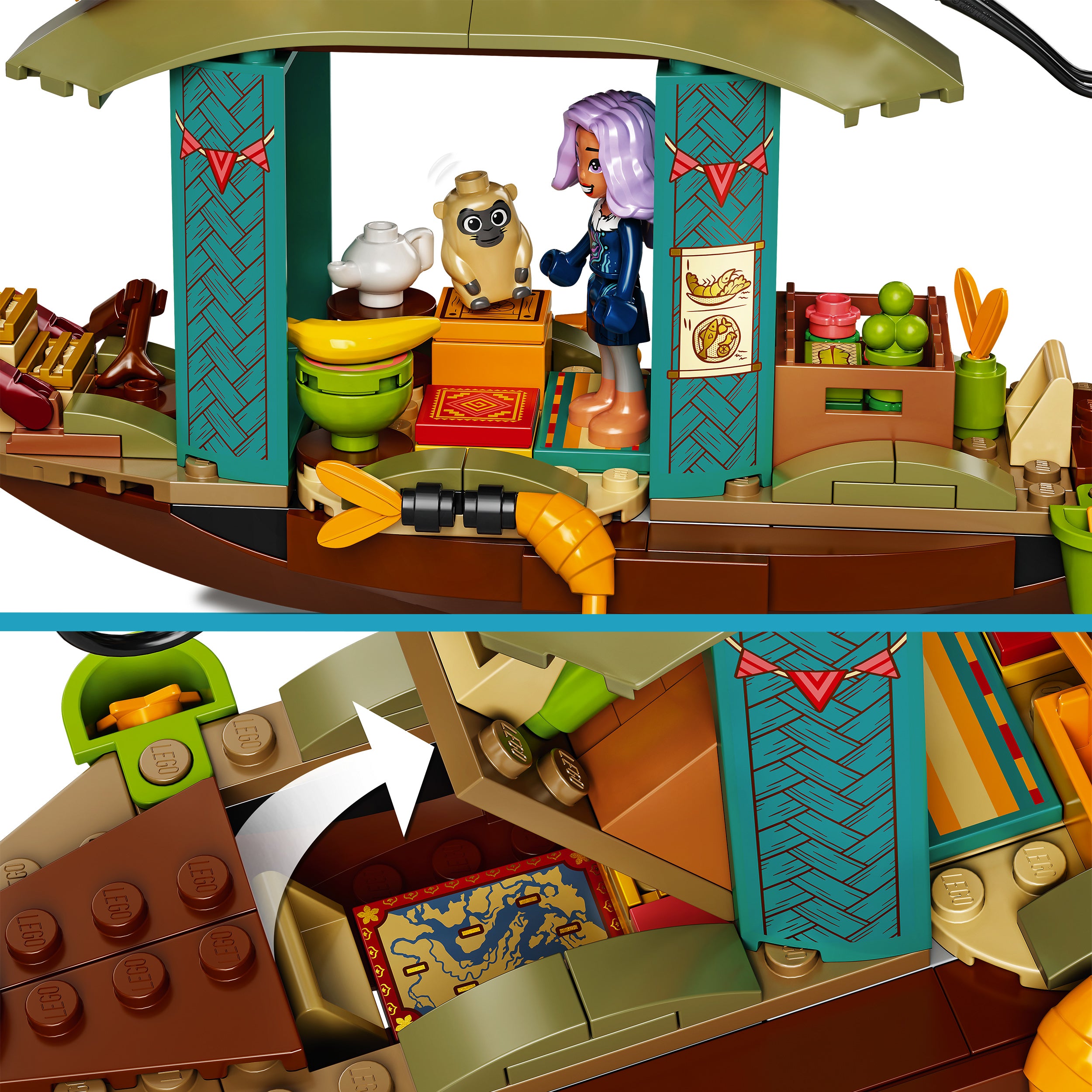 LEGO® Disney Princess Boun’s Boat Toy 43185 Default Title