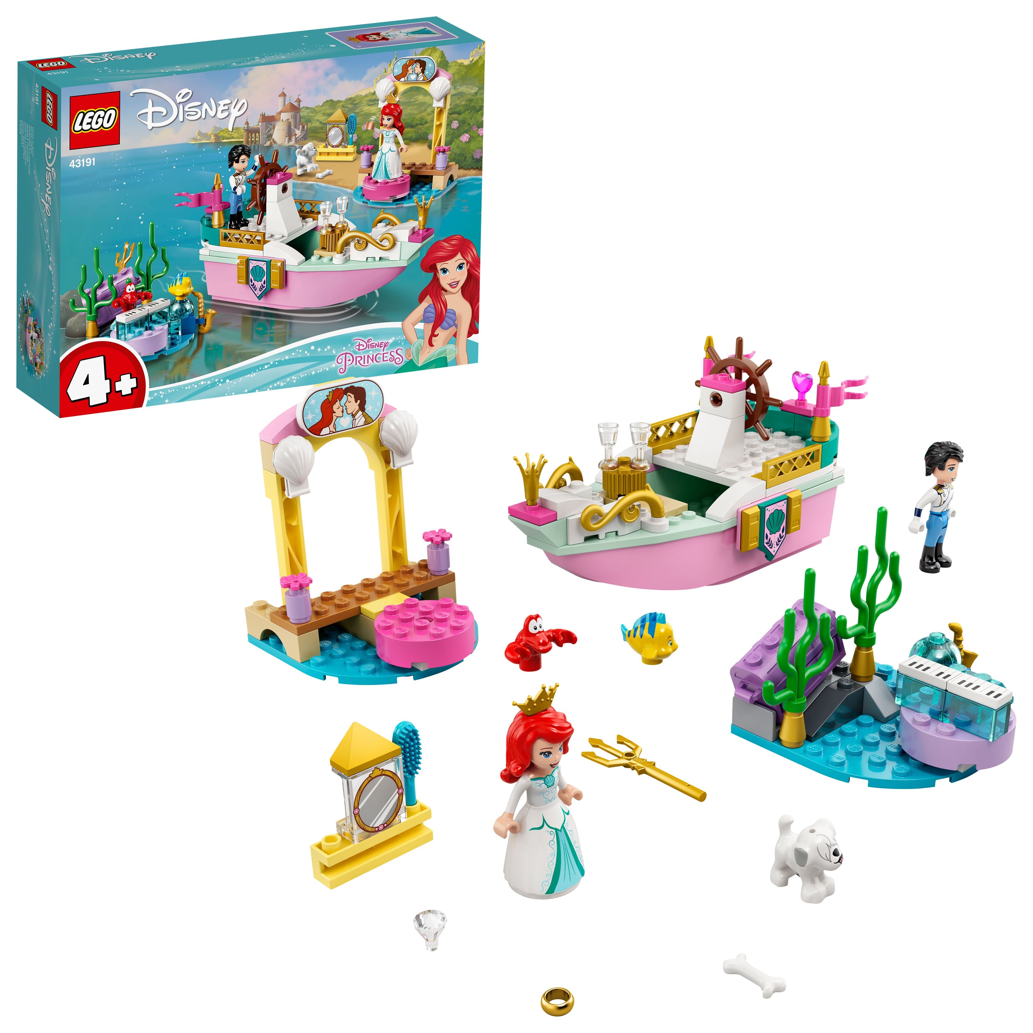 LEGO® Disney Ariel’s Celebration Boat Toy 43191 Default Title