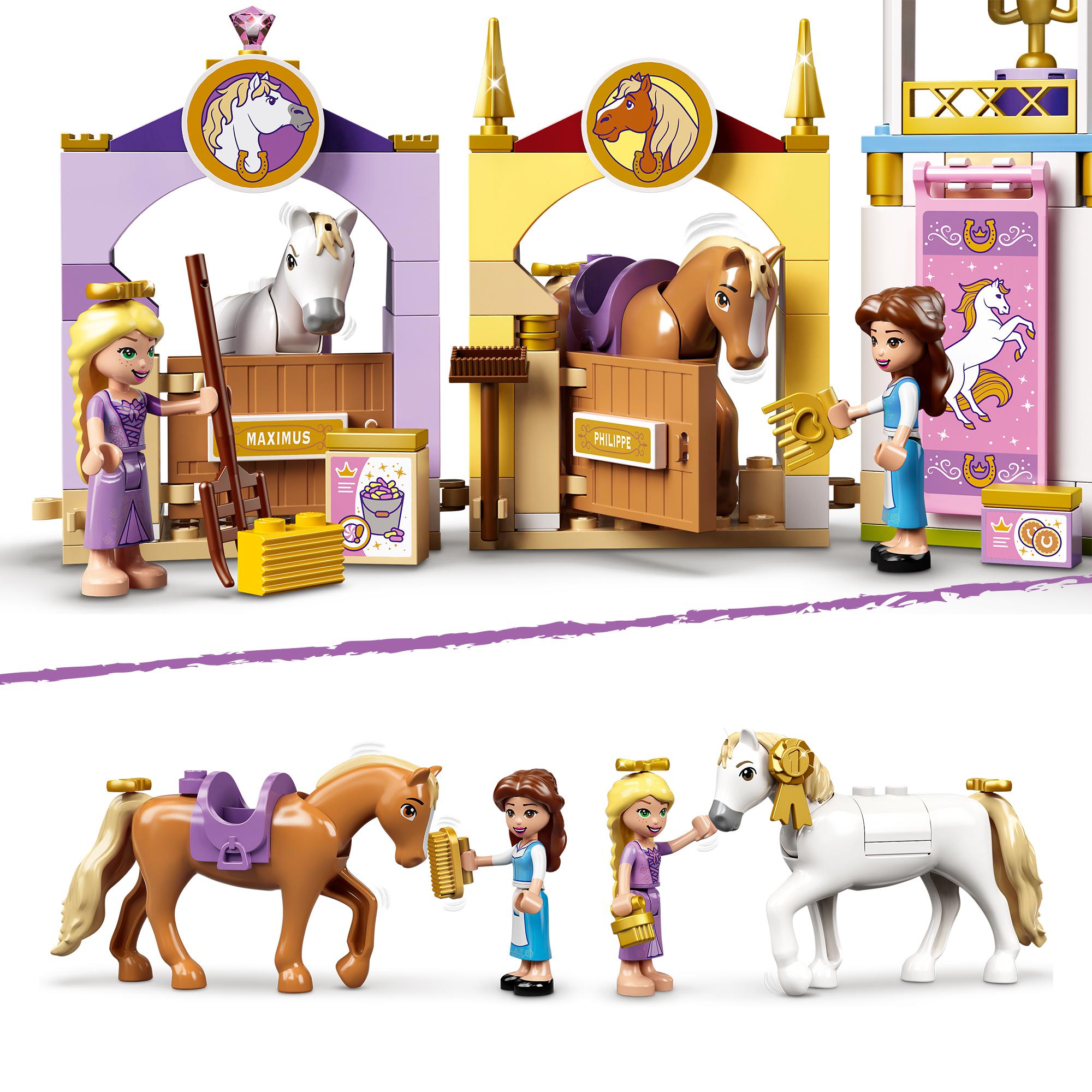 LEGO® Disney Belle & Rapunzel Royal Stables Set 43195 Default Title