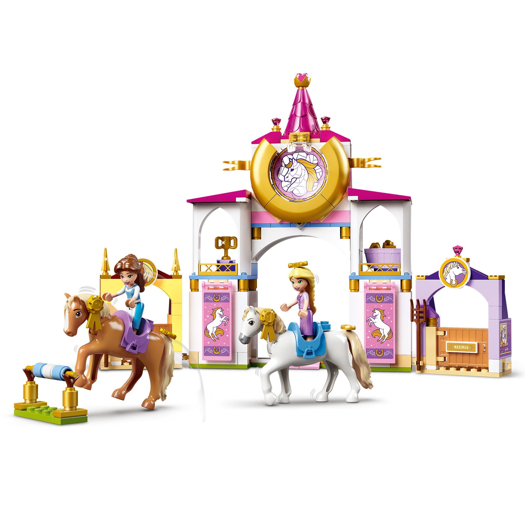 LEGO® Disney Belle & Rapunzel Royal Stables Set 43195 Default Title