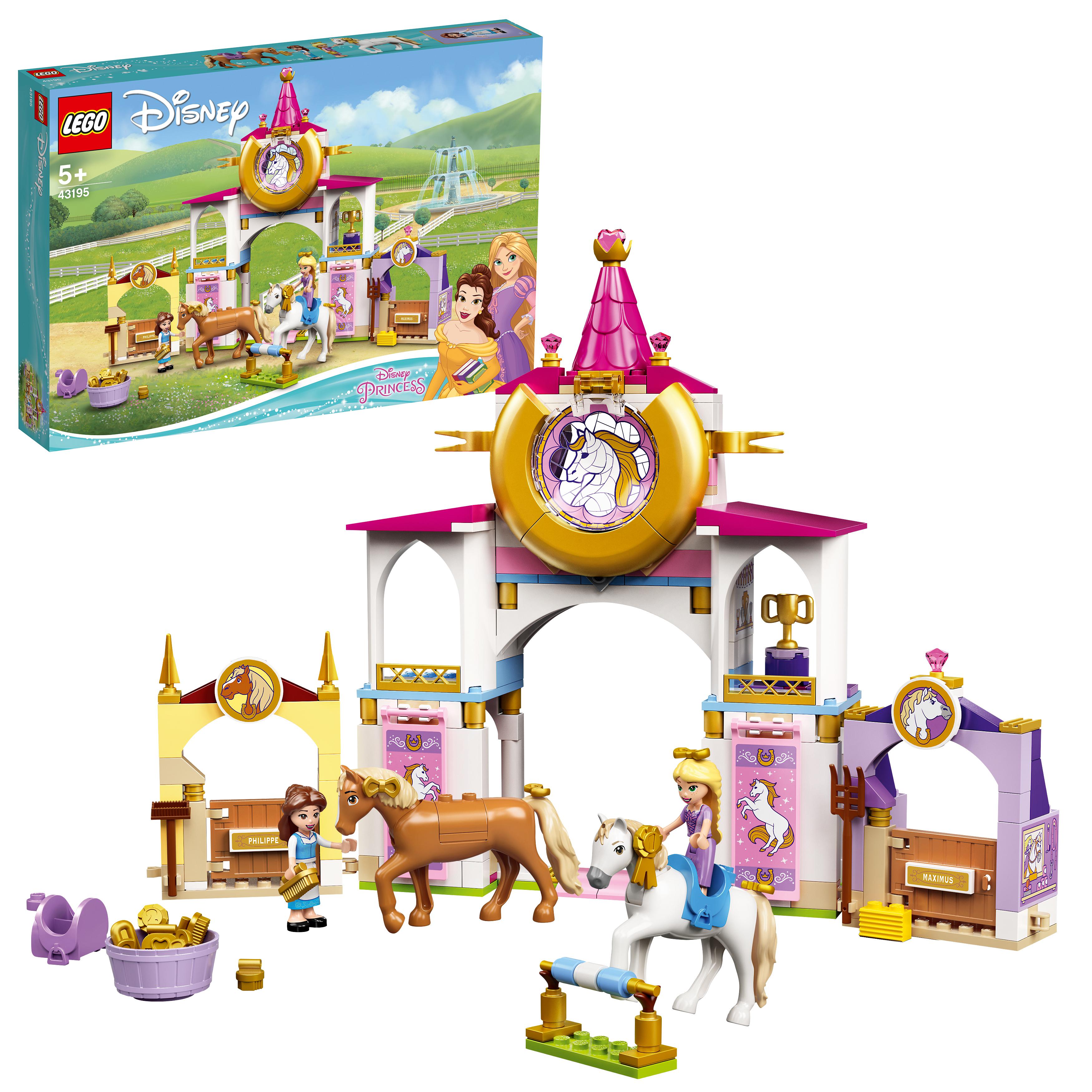 LEGO® Disney Belle & Rapunzel Royal Stables Set 43195 Default Title