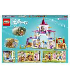 LEGO® Disney Belle & Rapunzel Royal Stables Set 43195 Default Title