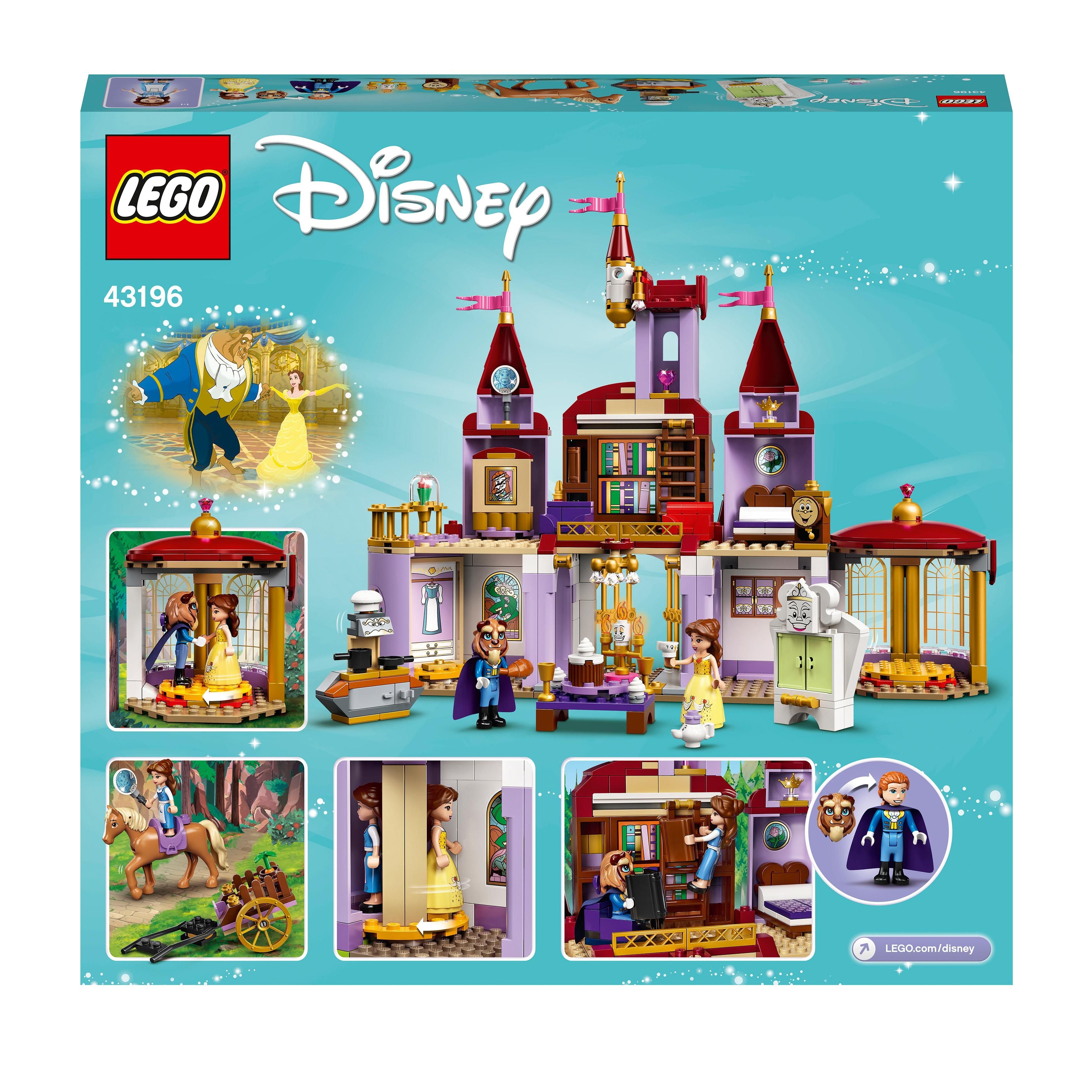 LEGO® Disney Belle and the Beast’s Castle Set 43196 Default Title