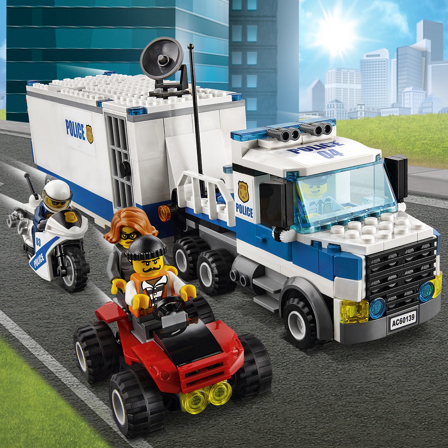 LEGO® City Police Mobile Command Center Set 60139 Default Title