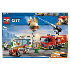 LEGO® City Burger Bar Fire Rescue Engine Toy 60214 Default Title