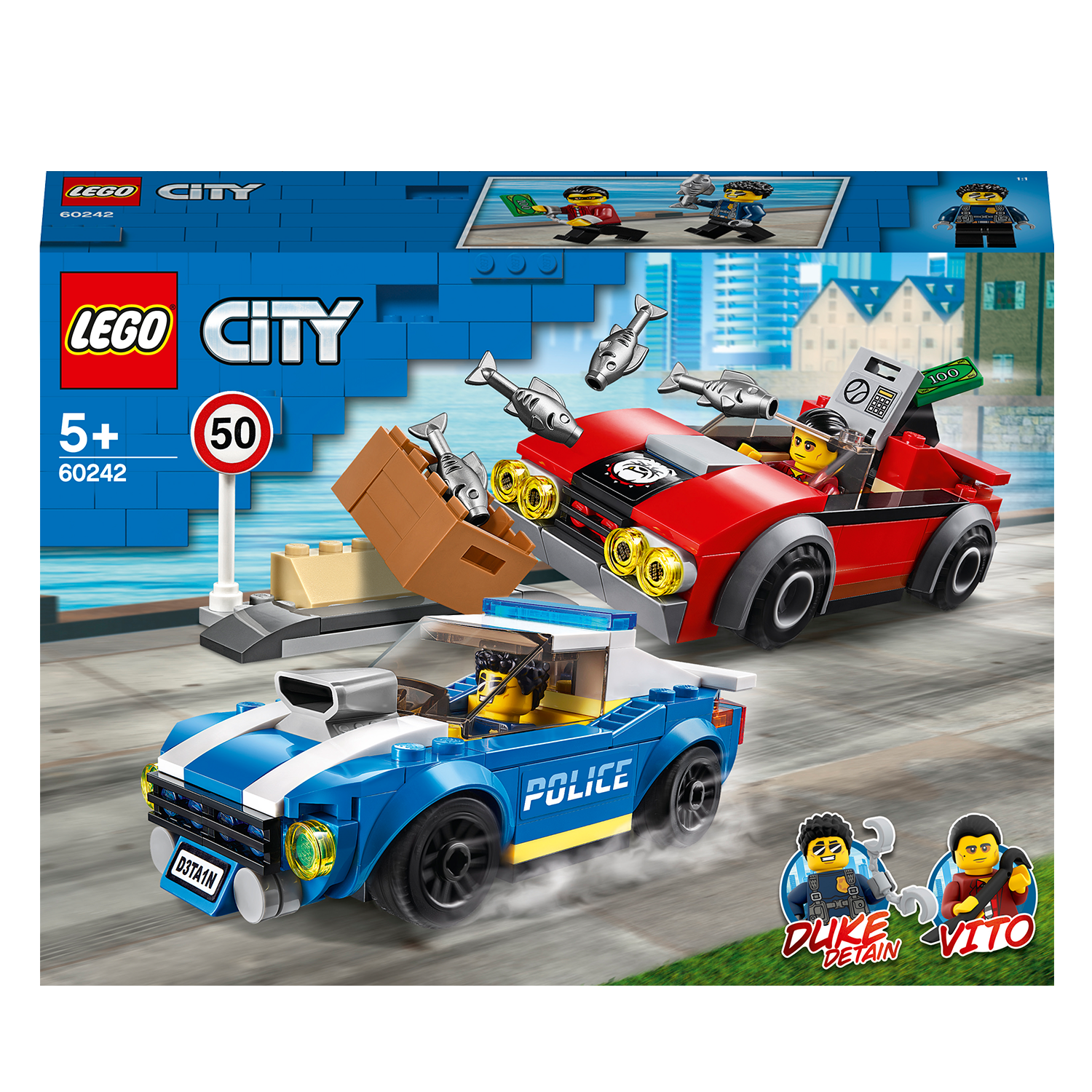 LEGO® City Police Highway Arrest Set 60242 Default Title