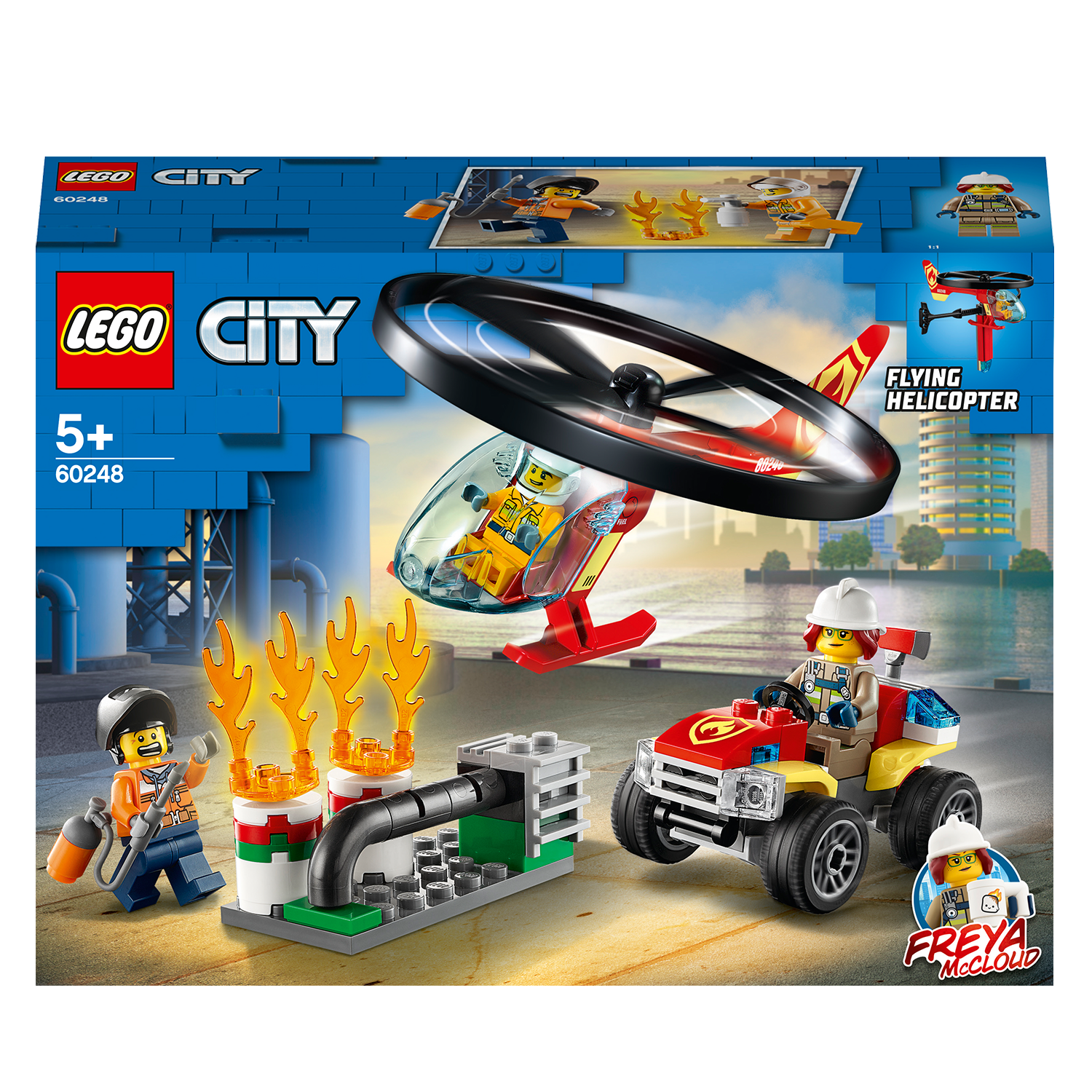 LEGO® City Fire Helicopter Response Set 60248 Default Title