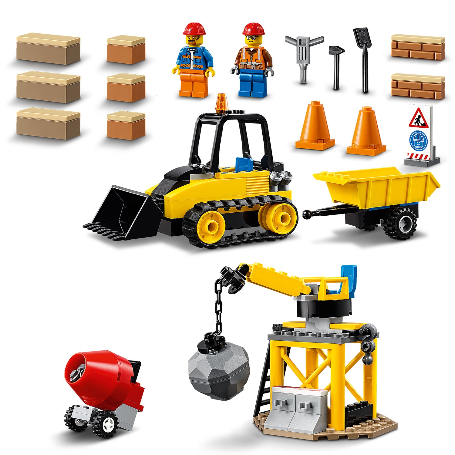 LEGO® City Great Vehicles Construction Bulldozer 60252 Default Title