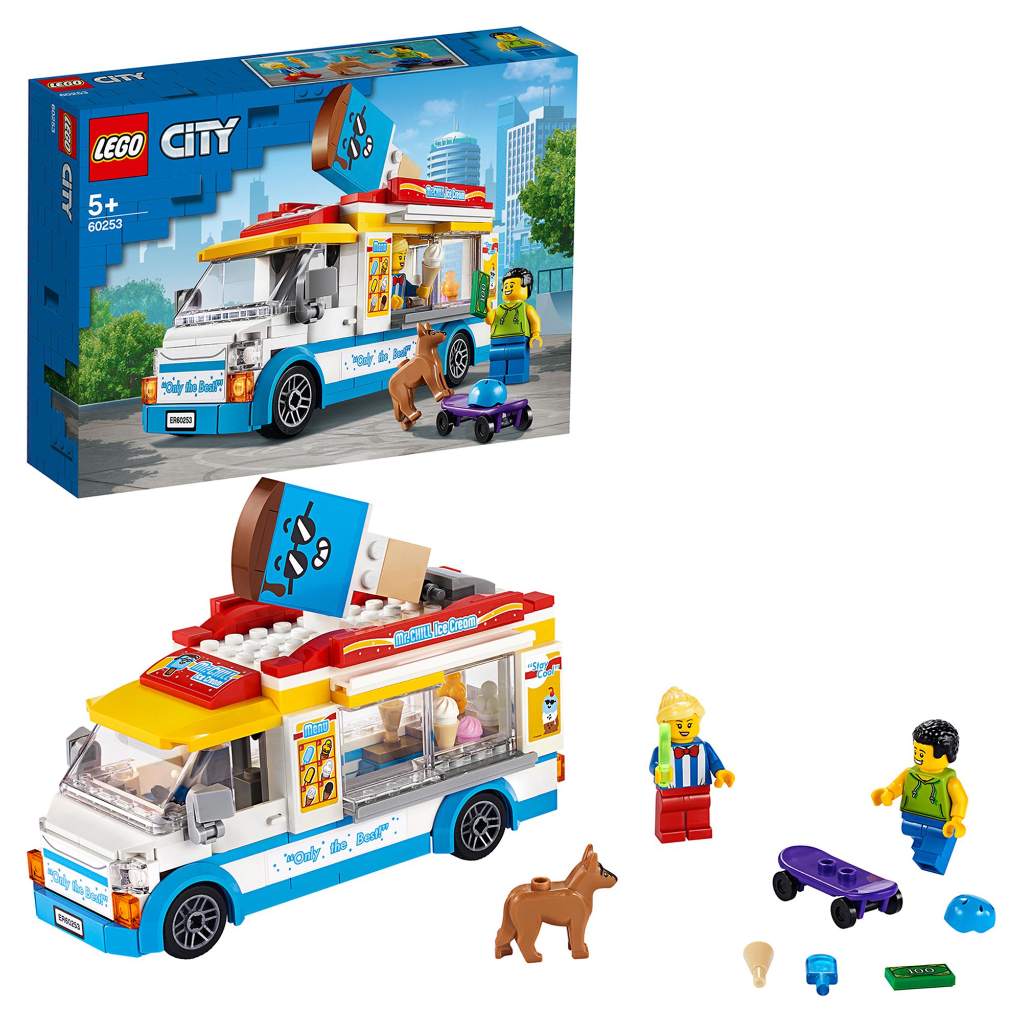 LEGO® City Great Vehicles Ice Cream Truck Toy 60253 Default Title