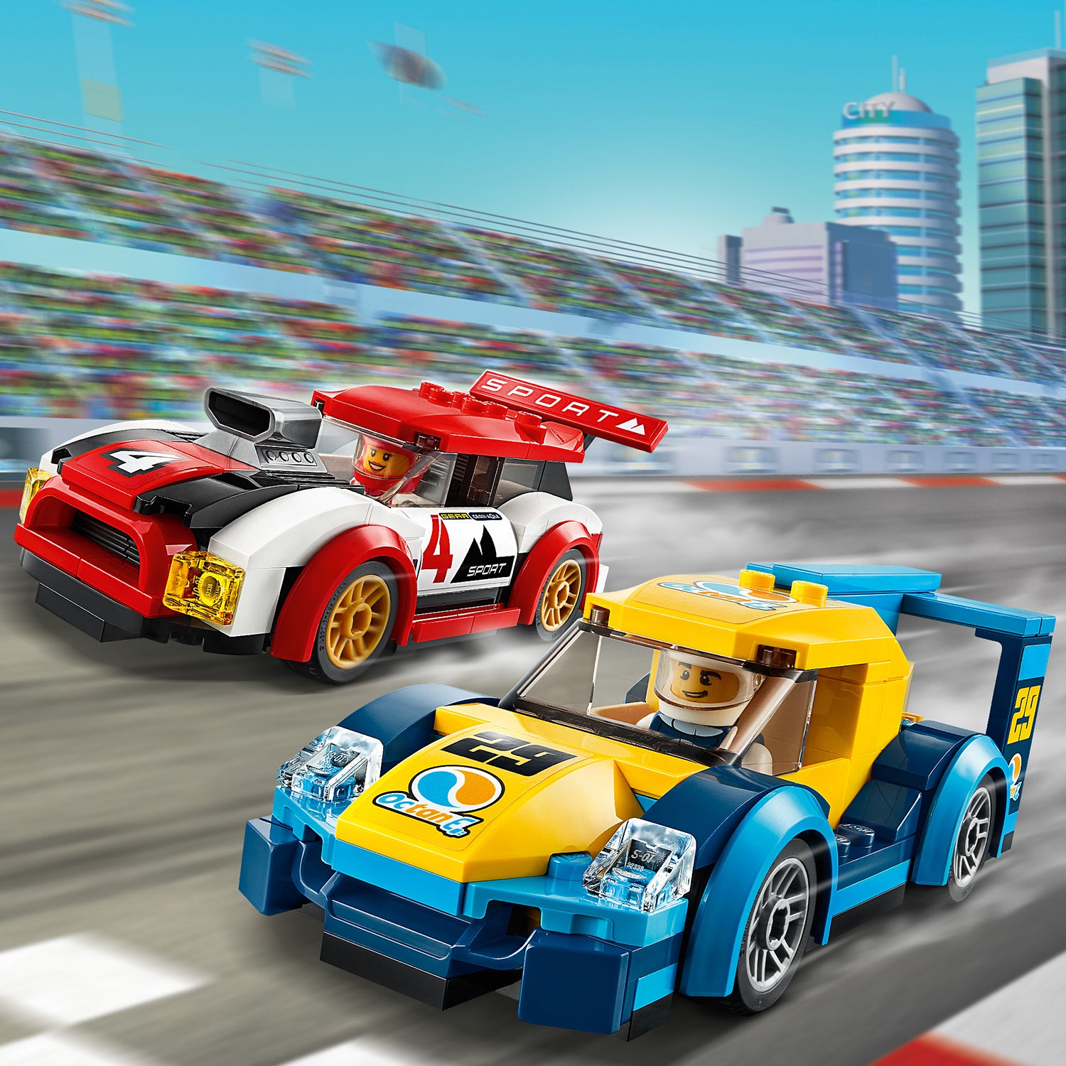 LEGO® City Nitro Wheels Racing Cars Set 60256 Default Title