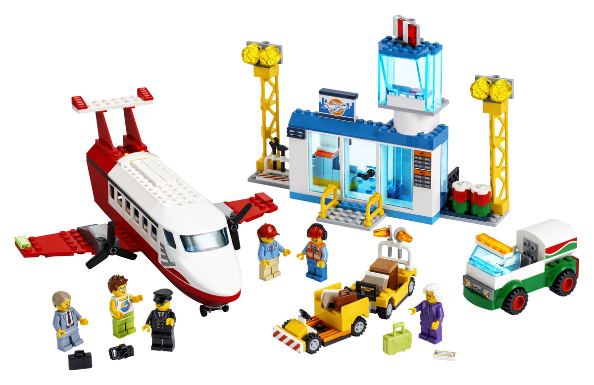 LEGO® City 4+ Central Airport Charter Toy 60261 Default Title