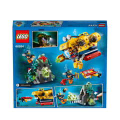 LEGO® City Ocean Exploration Submarine Sea Set 60264 Default Title