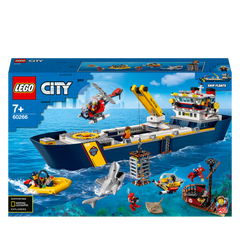 LEGO® City Ocean Exploration Ship Toy Boat 60266 Default Title