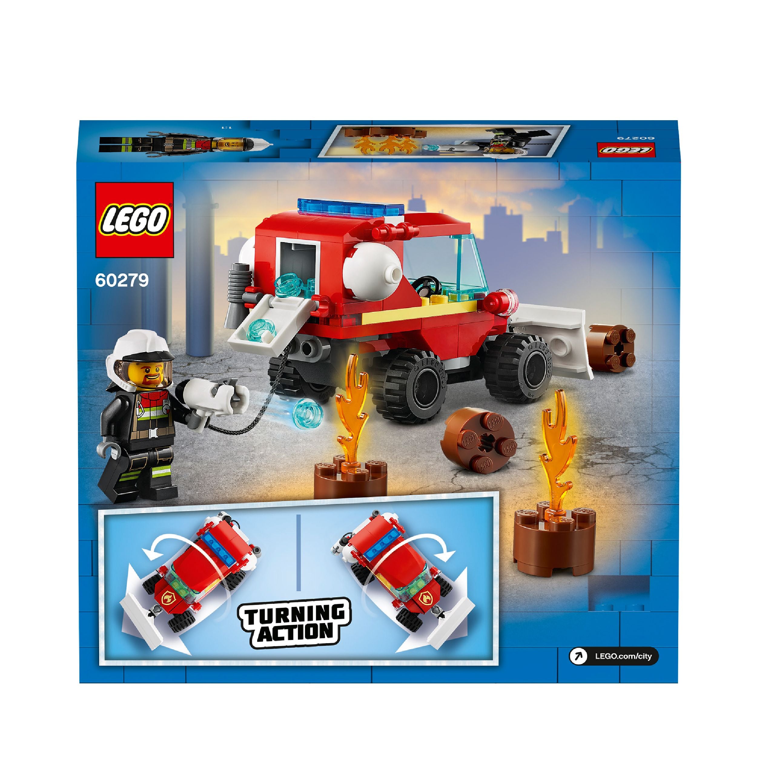 LEGO® City Fire Hazard Truck Toy 60279 Default Title