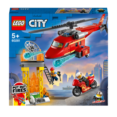 LEGO® City Fire Rescue Helicopter Toy 60281 Default Title